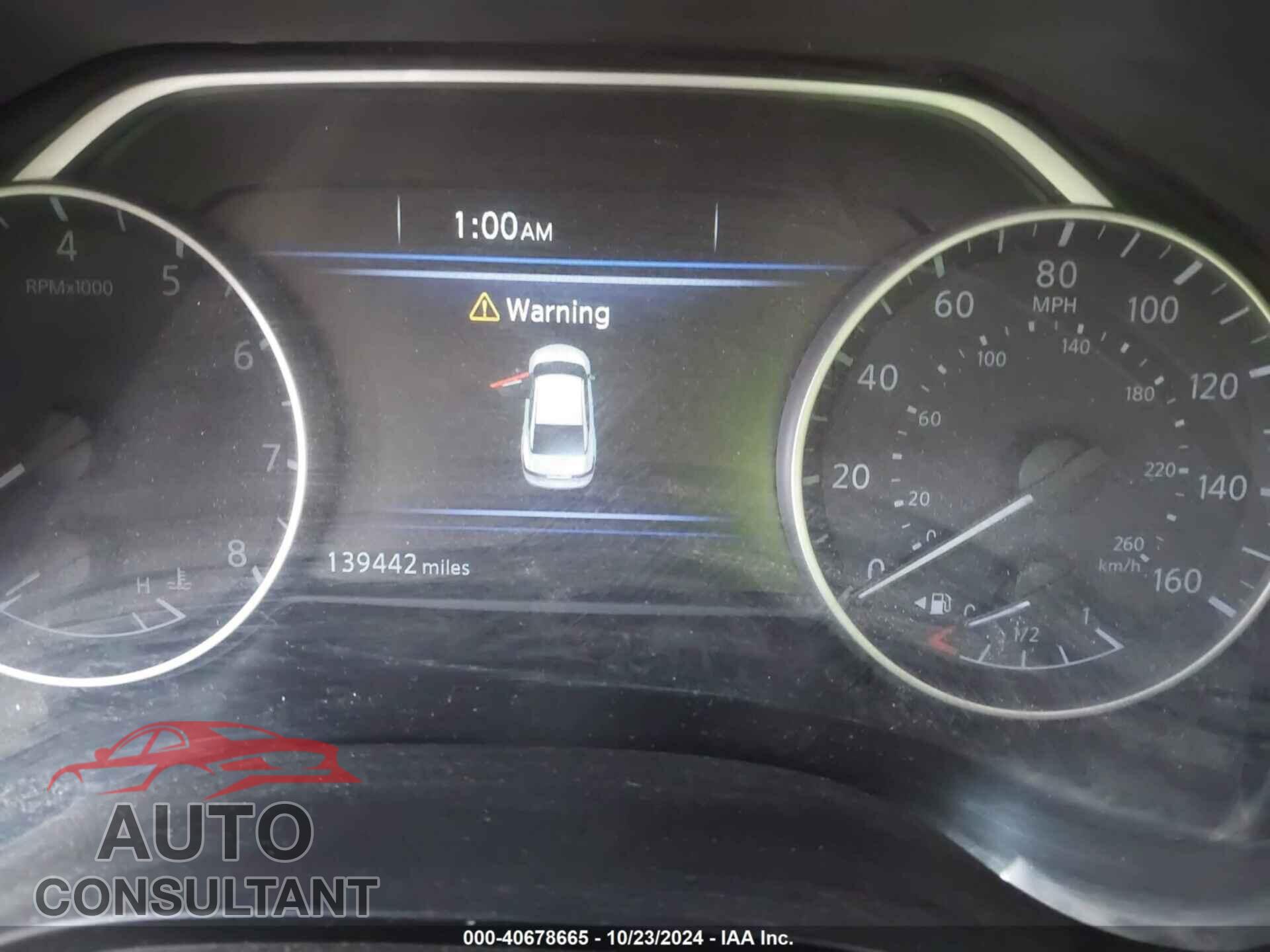 NISSAN MAXIMA 2017 - 1N4AA6AP1HC361432