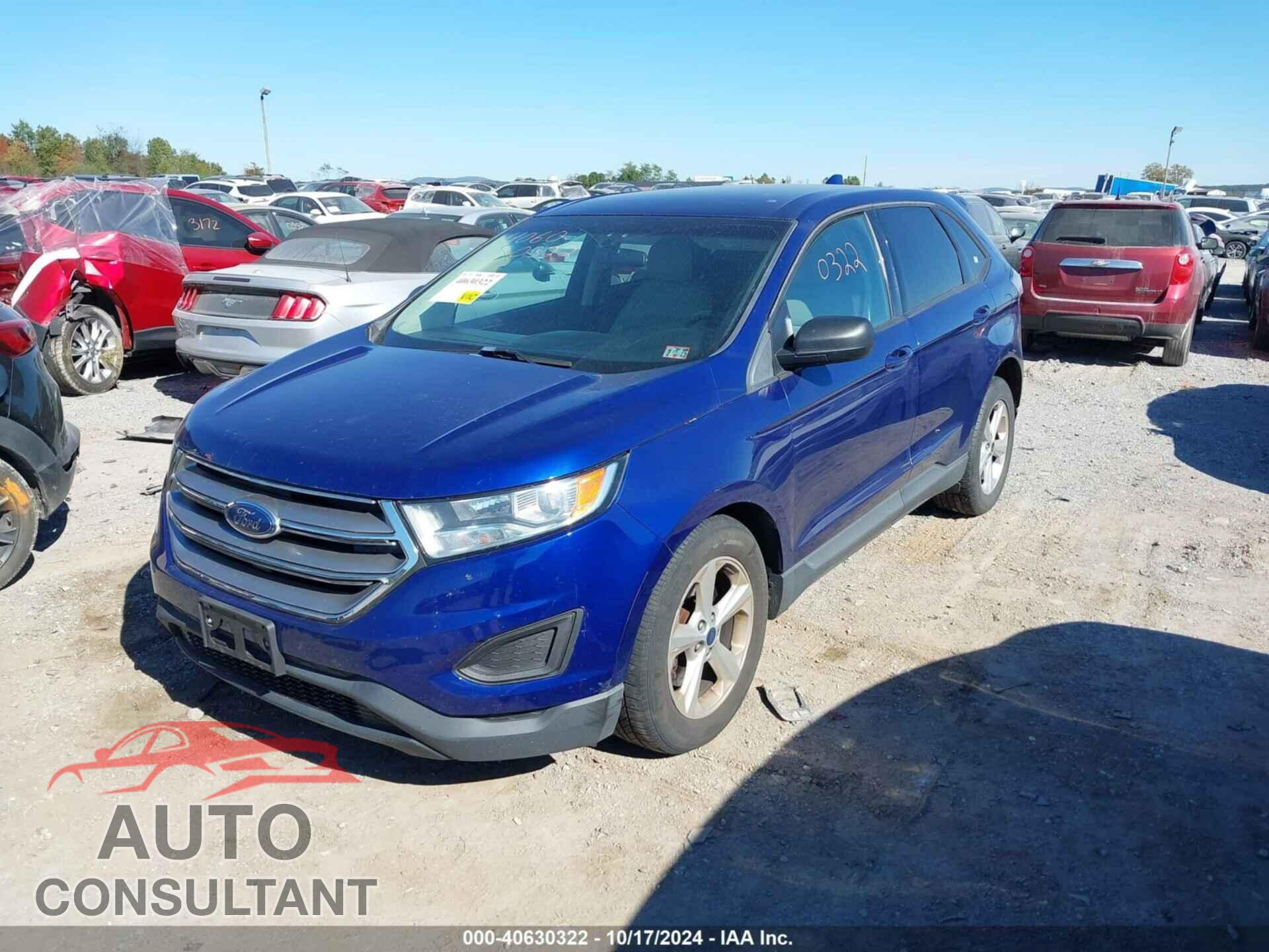 FORD EDGE 2015 - 2FMTK4G95FBC08025