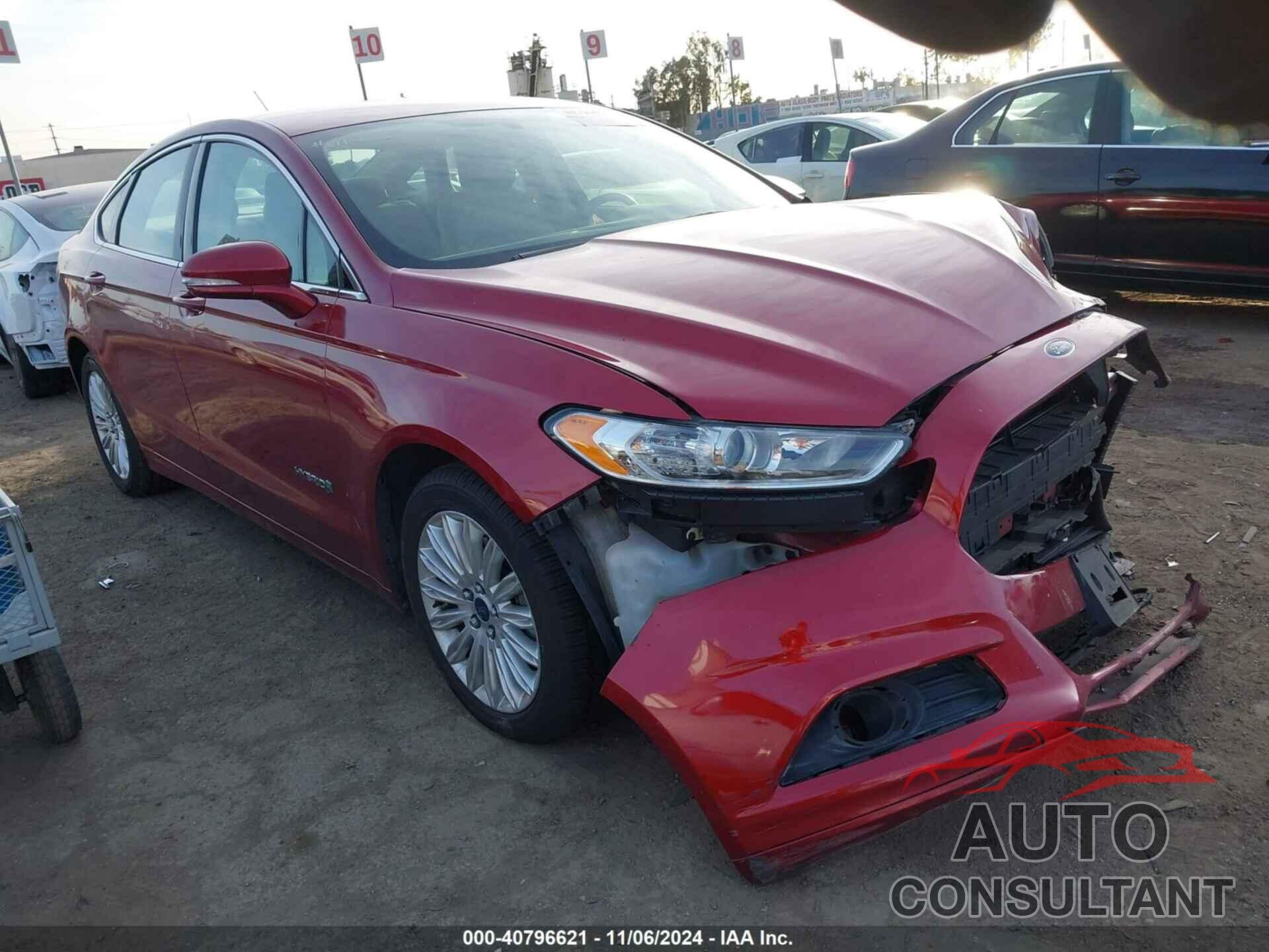 FORD FUSION HYBRID 2013 - 3FA6P0LU9DR344992