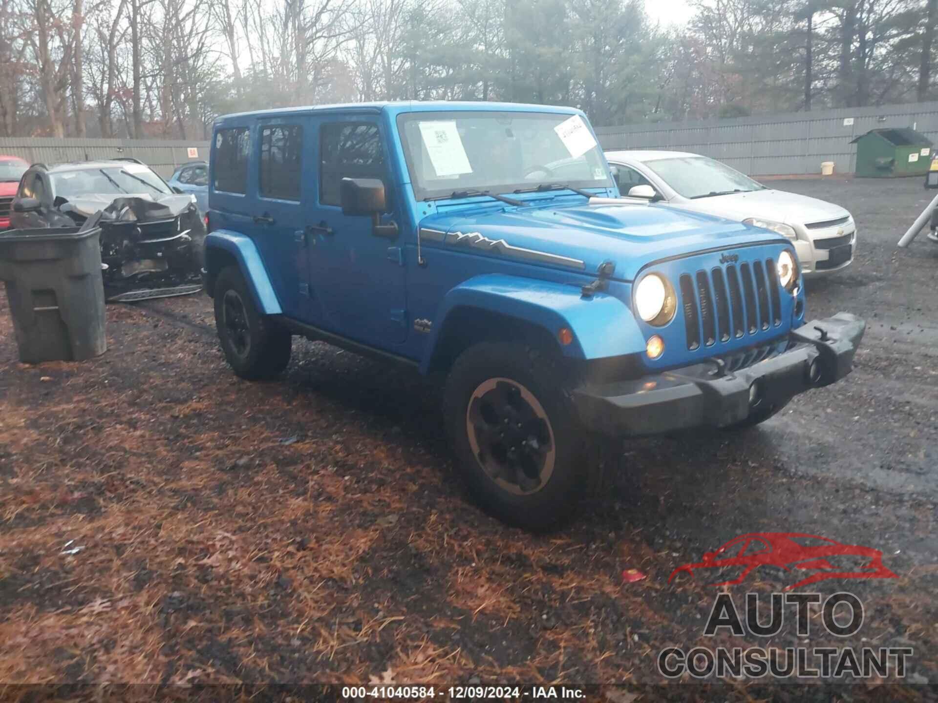 JEEP WRANGLER UNLIMITED 2014 - 1C4HJWEG3EL224944