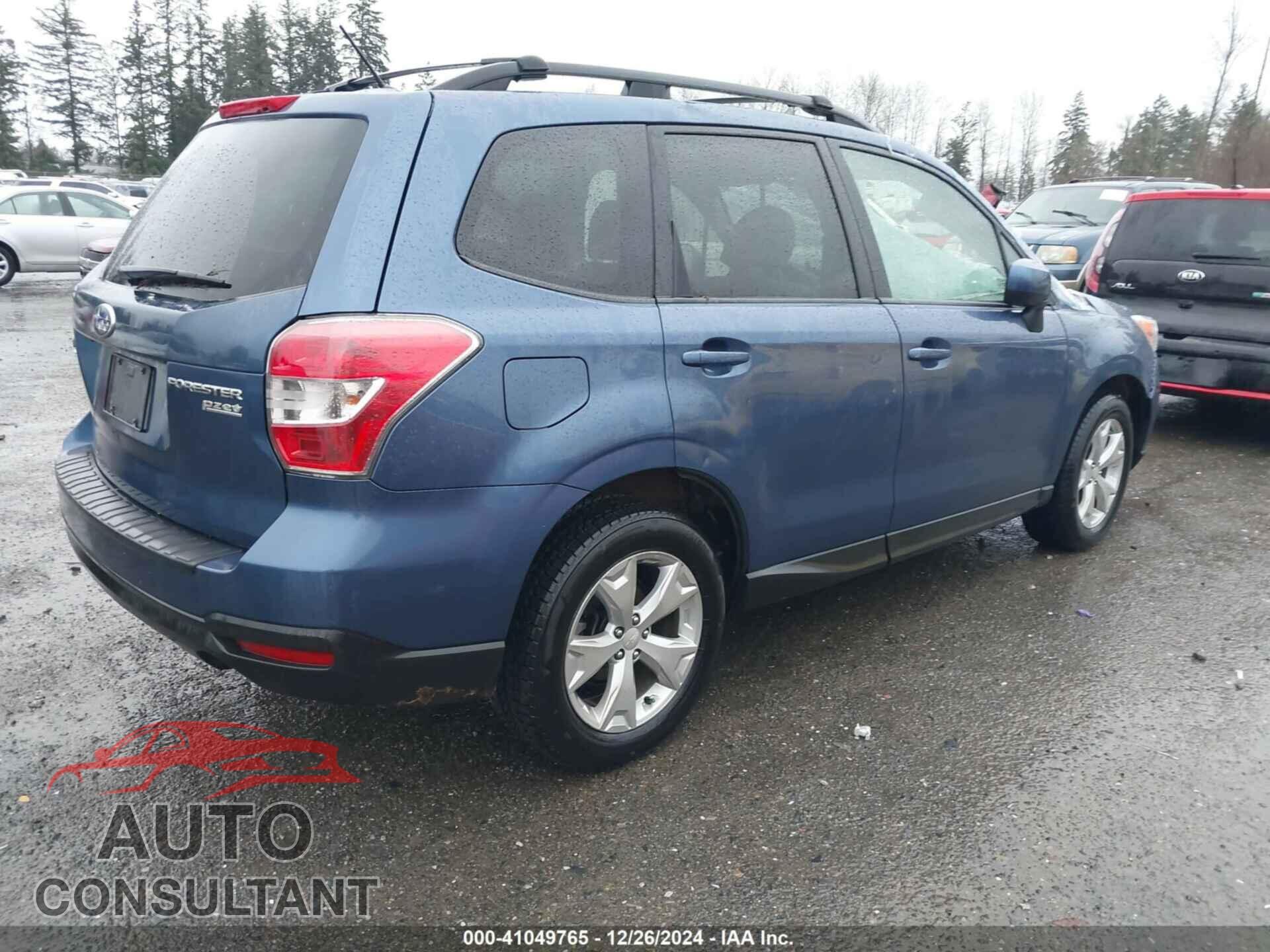 SUBARU FORESTER 2014 - JF2SJAEC8EH555254