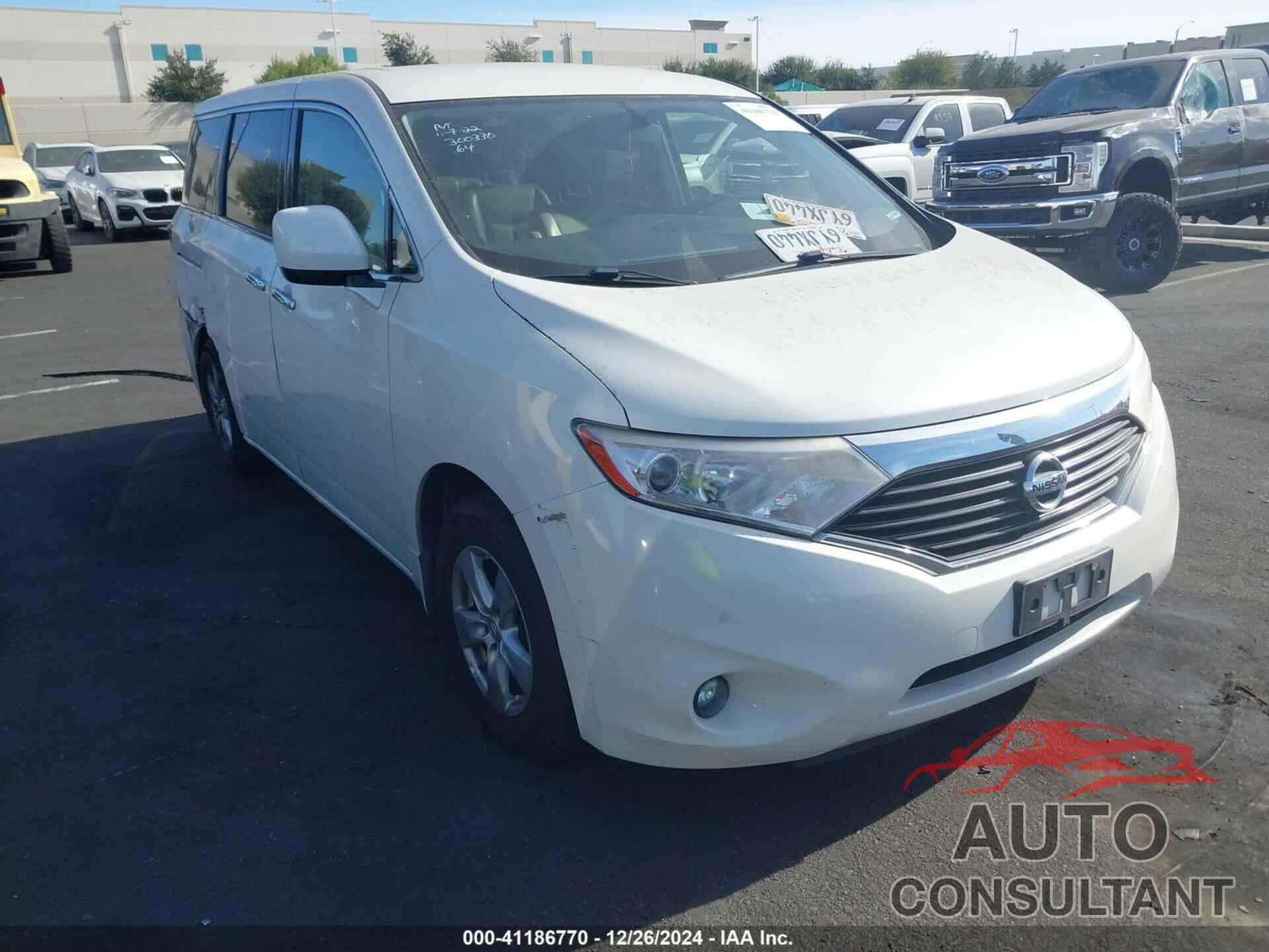 NISSAN QUEST 2012 - JN8AE2KPXC9047925