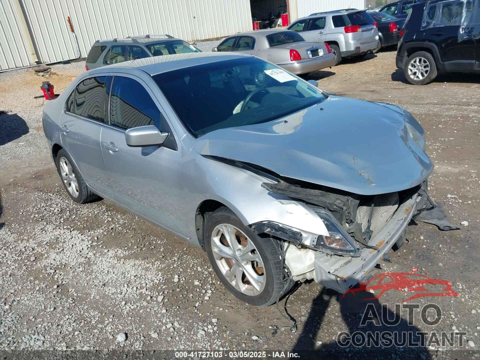 FORD FUSION 2012 - 3FAHP0HA1CR213383