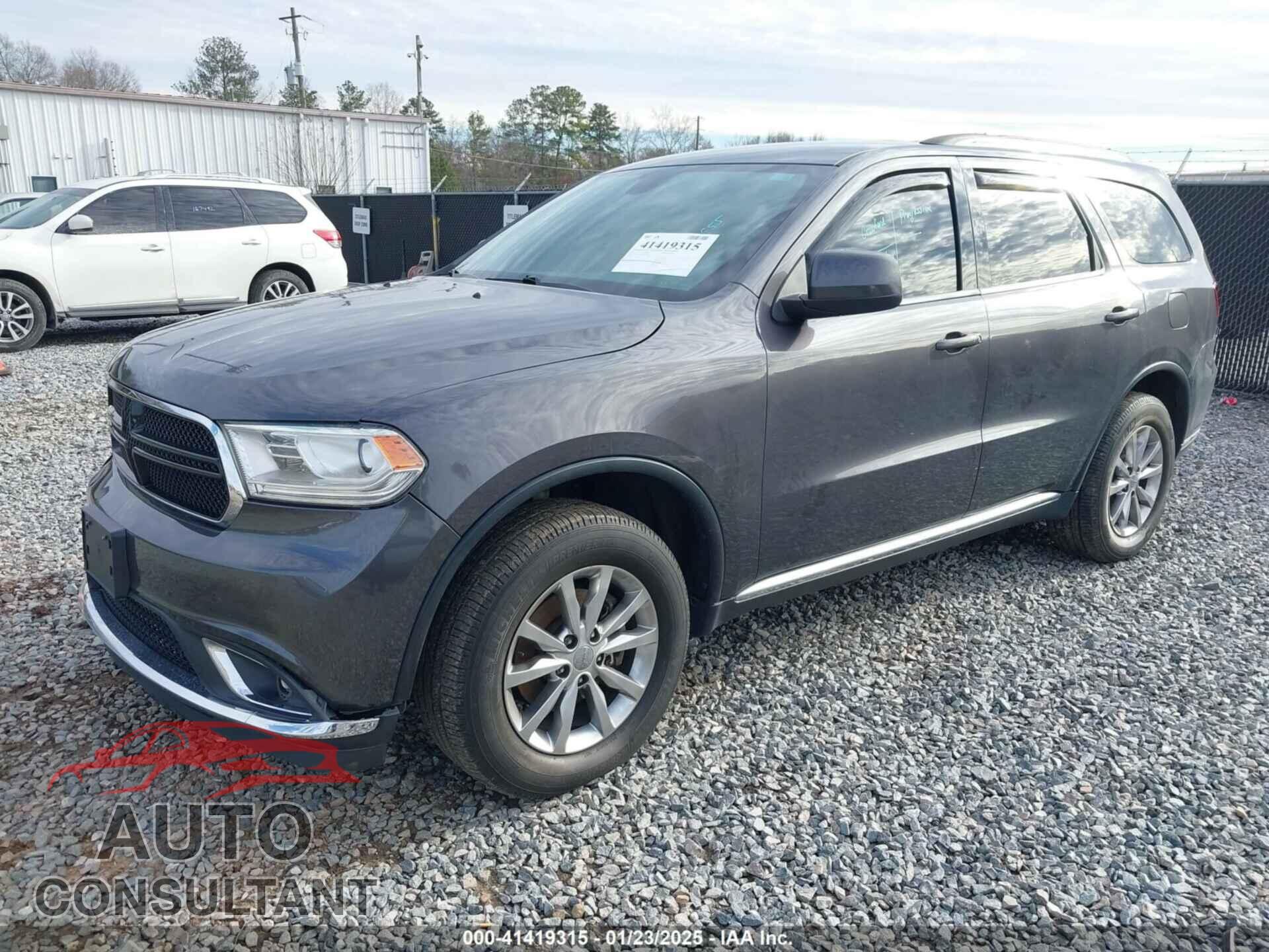 DODGE DURANGO 2017 - 1C4RDJAG5HC661076