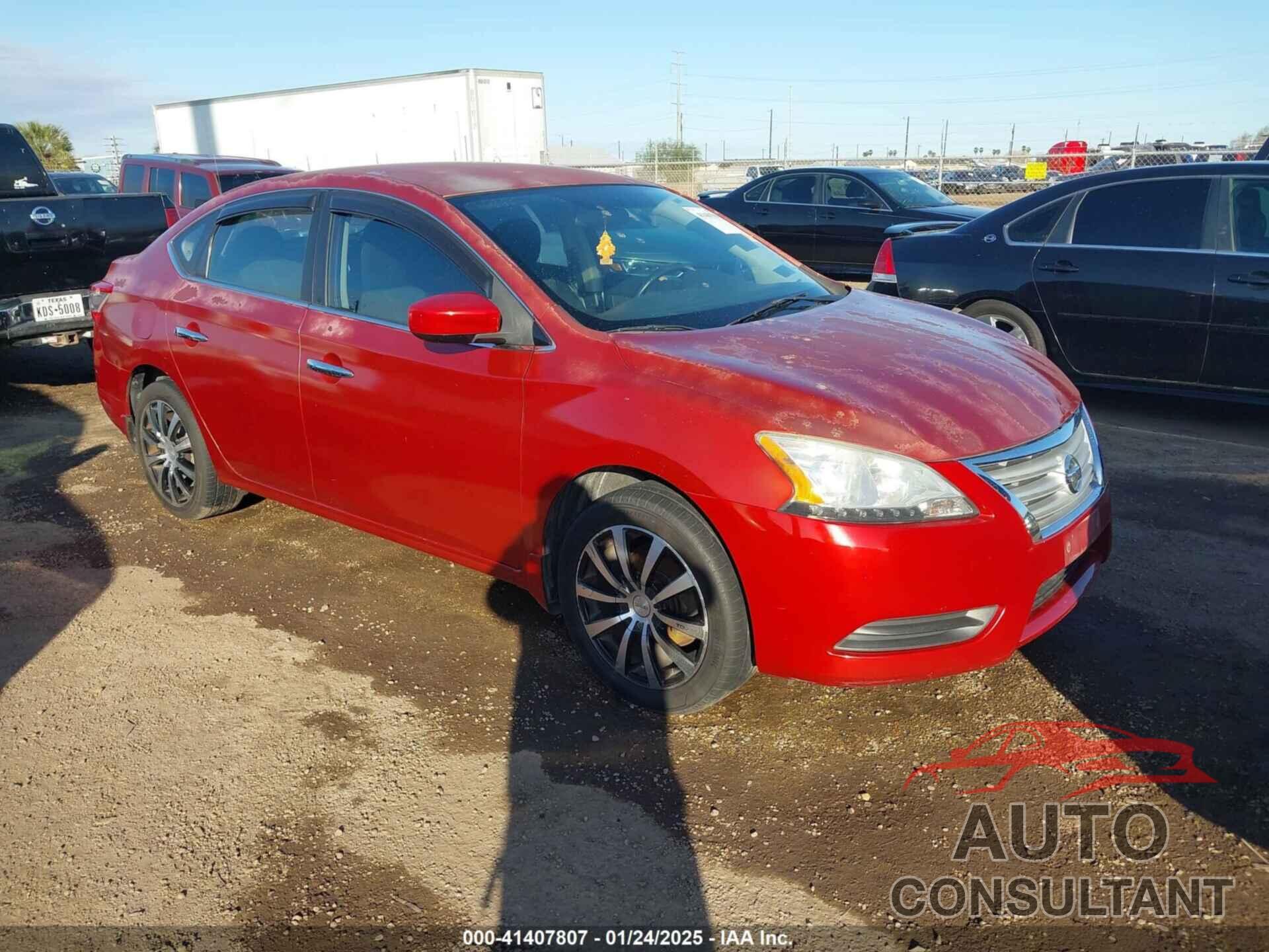 NISSAN SENTRA 2014 - 3N1AB7AP1EY309656