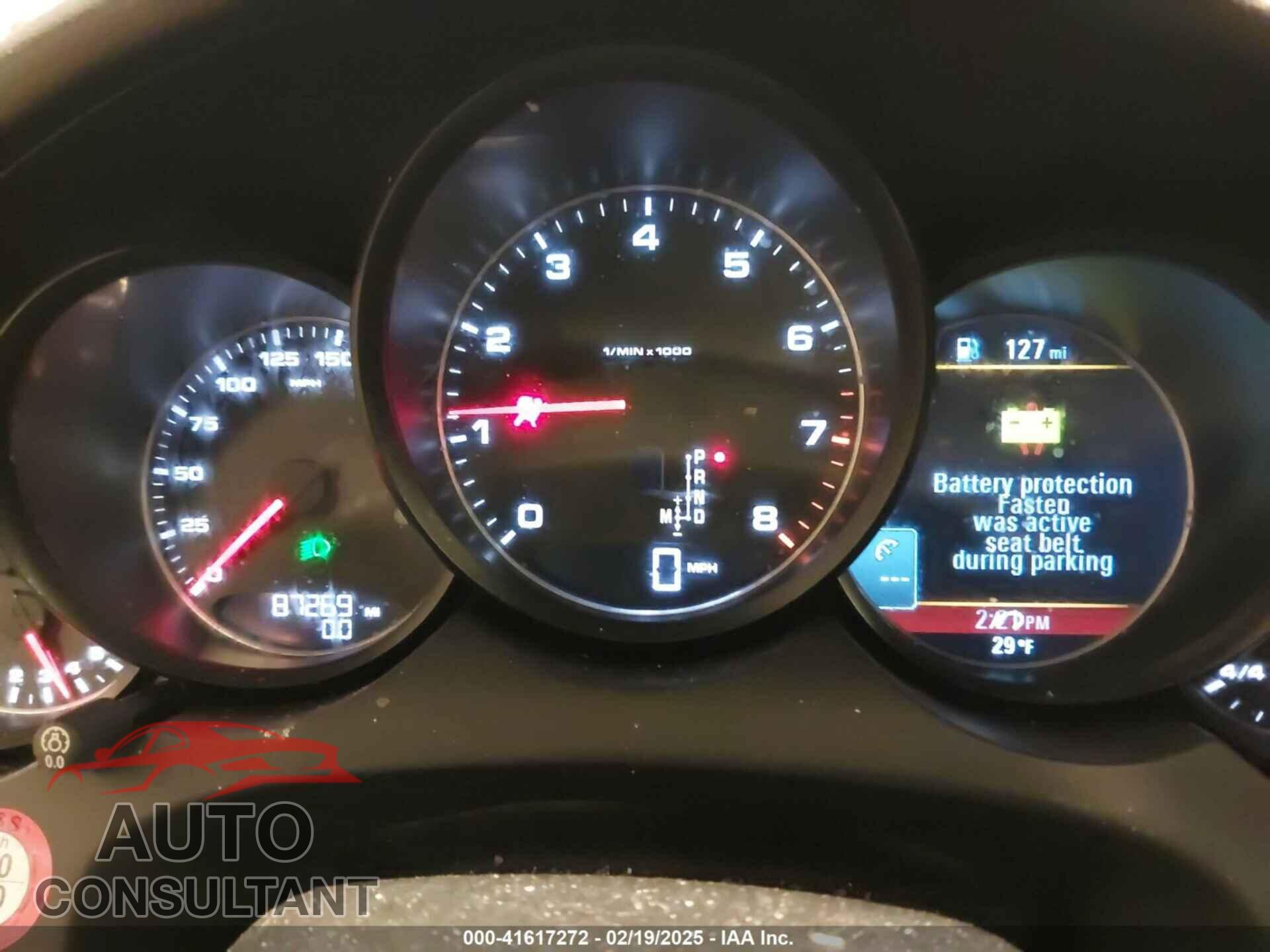 PORSCHE CAYENNE 2014 - WP1AA2A29ELA09538