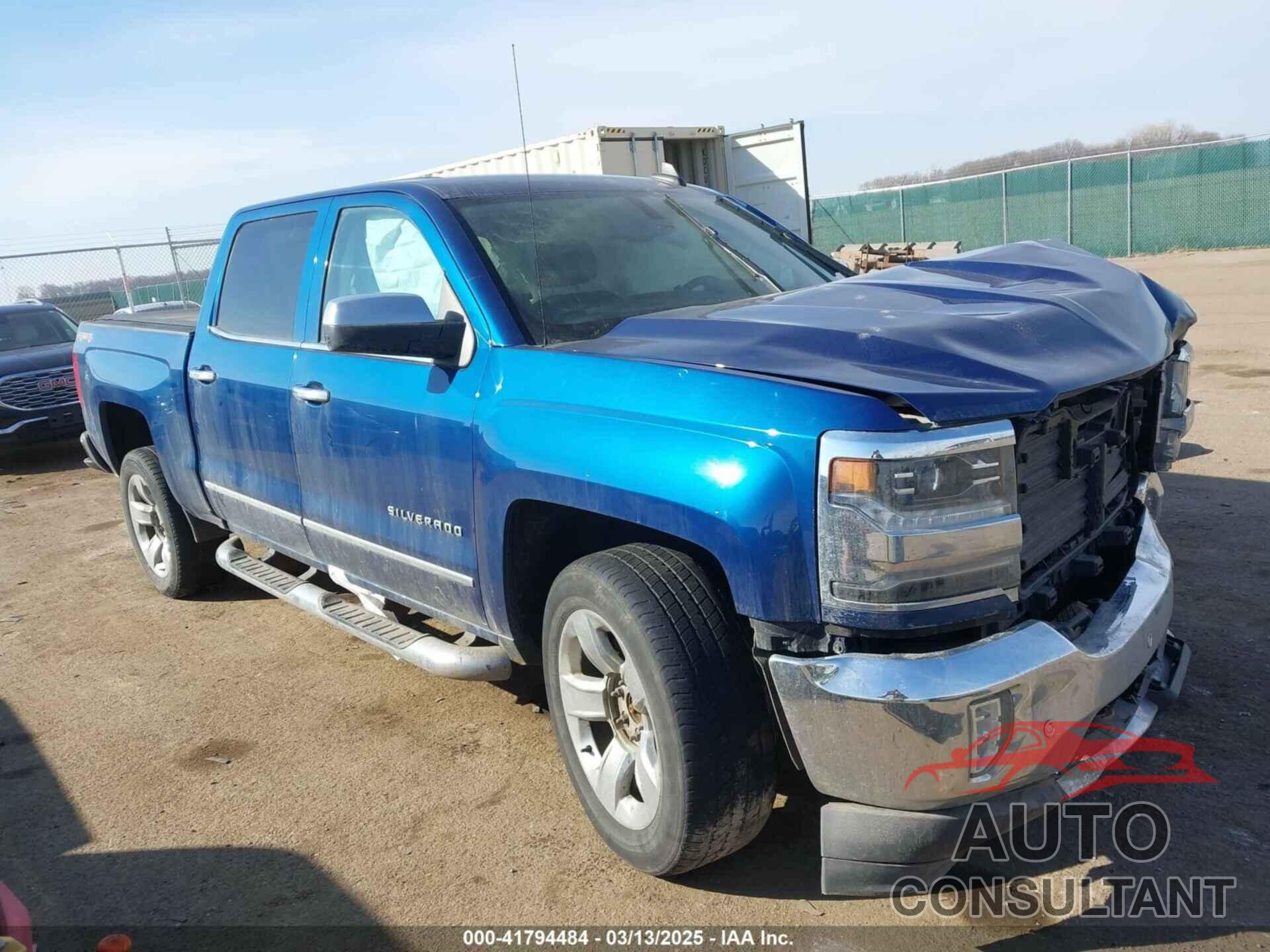 CHEVROLET SILVERADO 1500 2017 - 3GCUKSEJ4HG428377