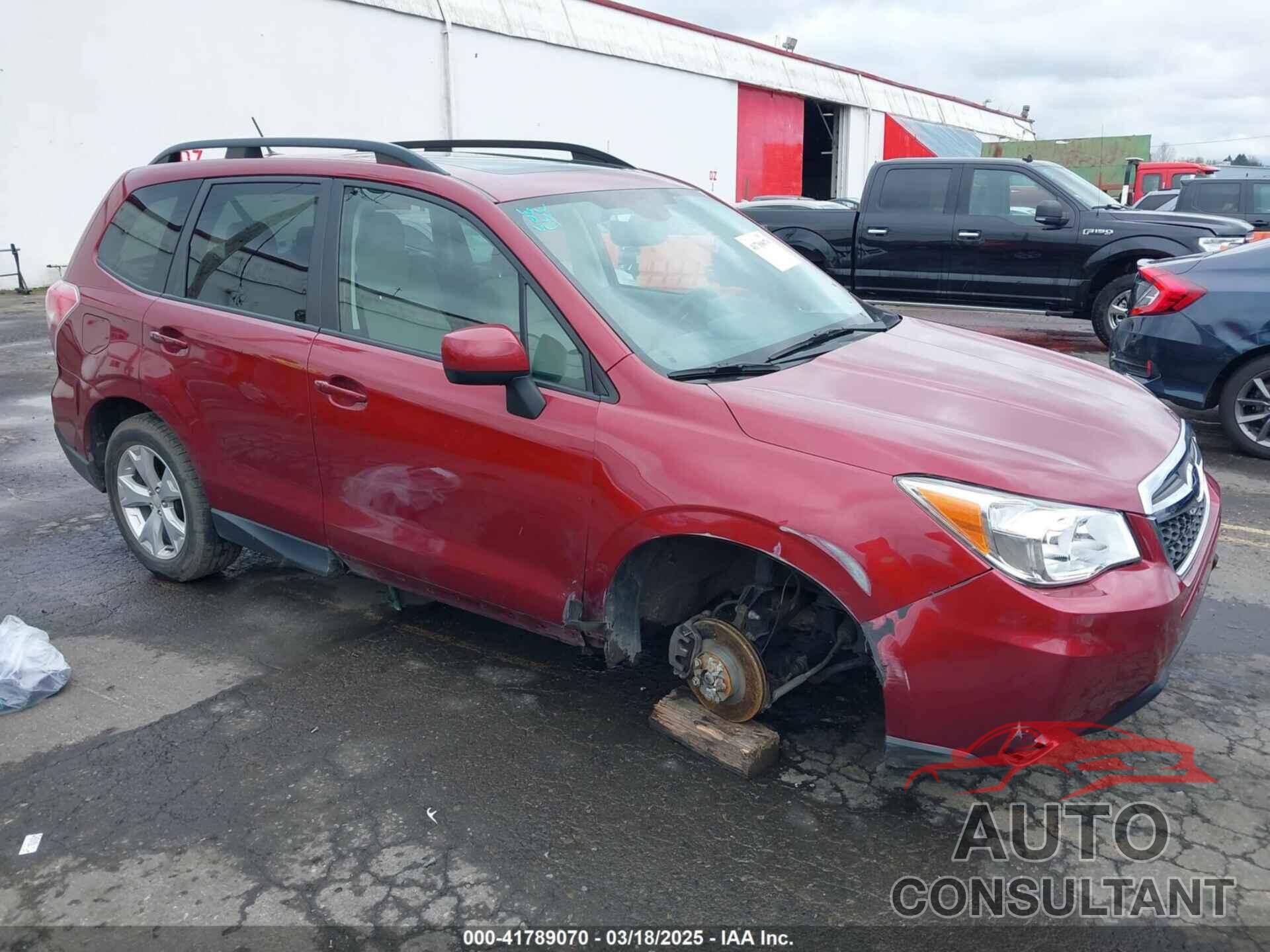SUBARU FORESTER 2015 - JF2SJAGC1FH582987