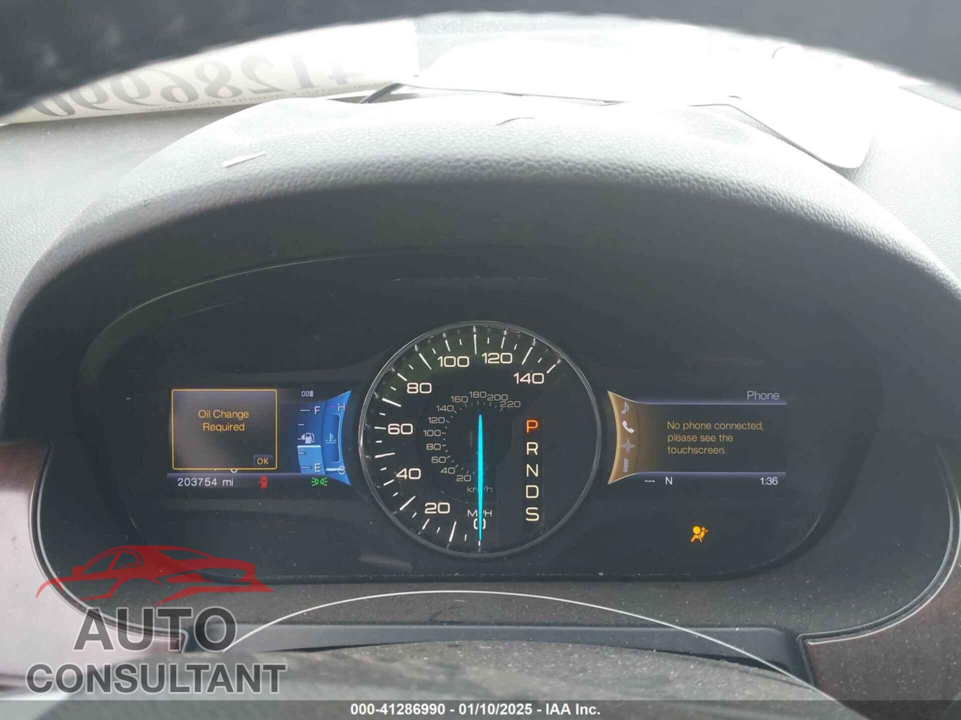 FORD EDGE 2013 - 2FMDK3KC0DBA80193