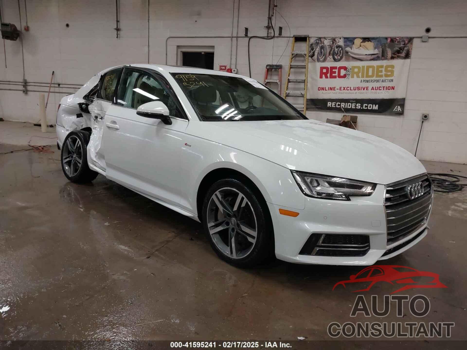 AUDI A4 2017 - WAUENAF45HN039427