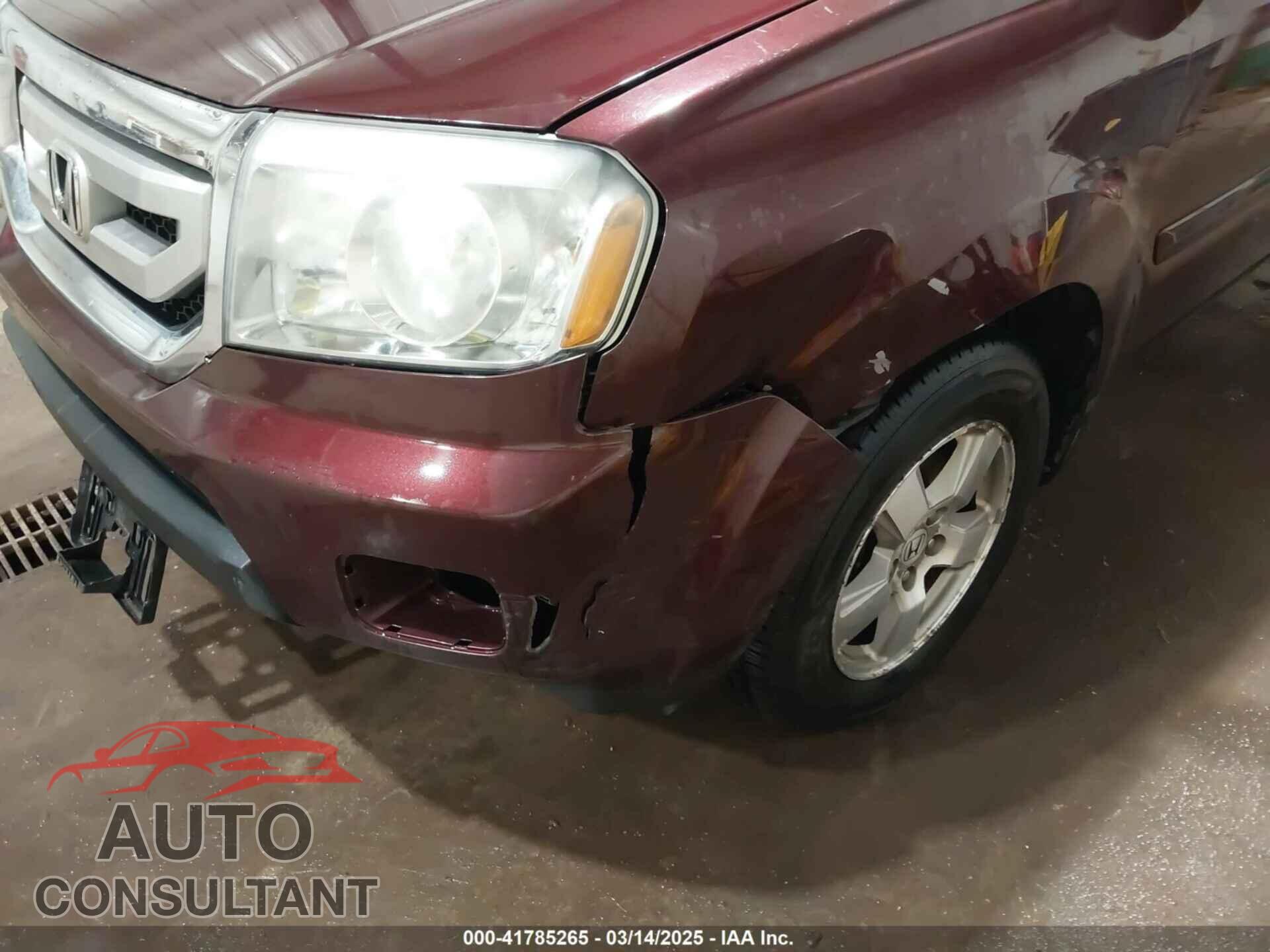 HONDA PILOT 2011 - 5FNYF4H46BB013341