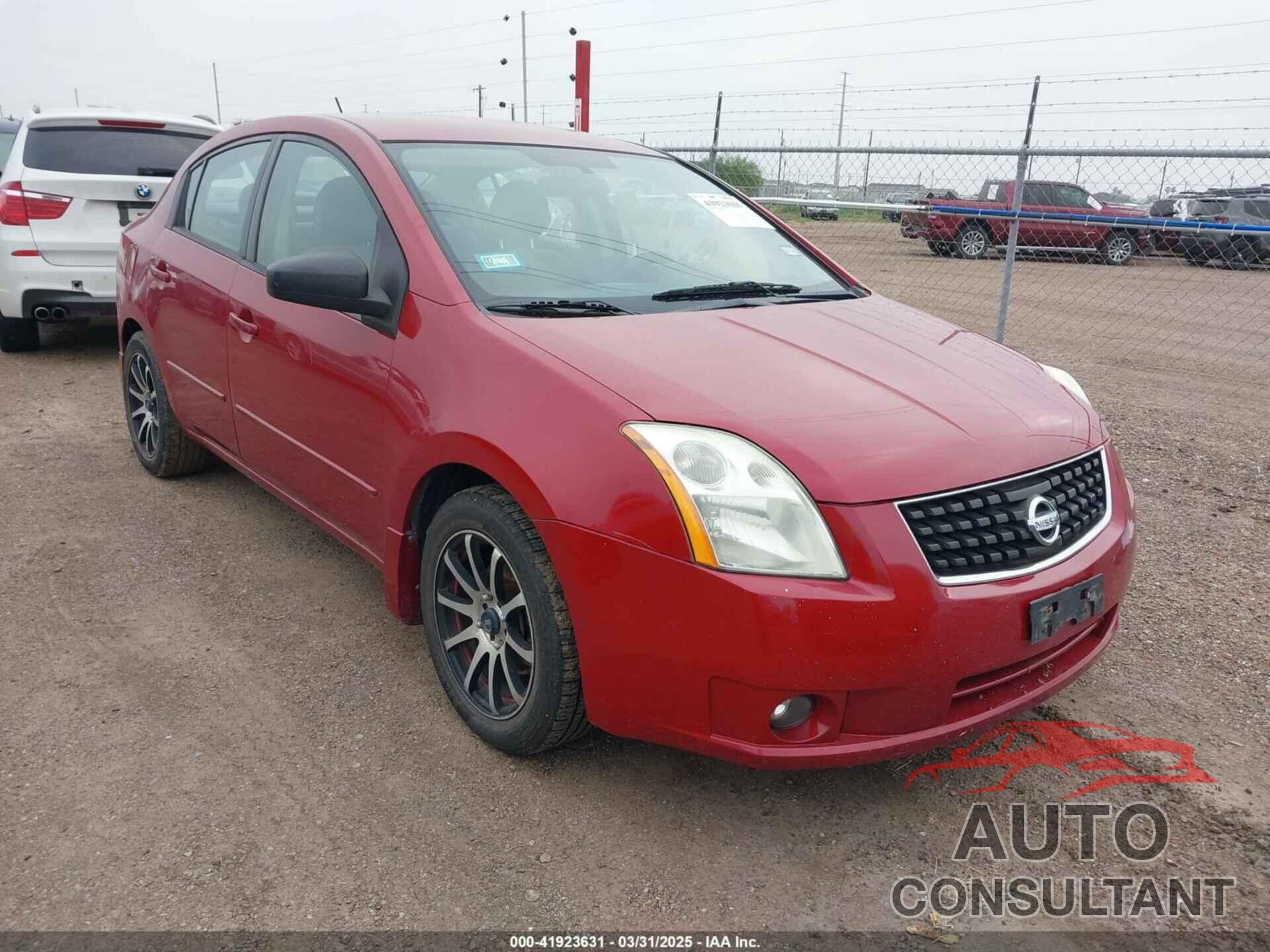 NISSAN SENTRA 2009 - 3N1AB61E89L647342
