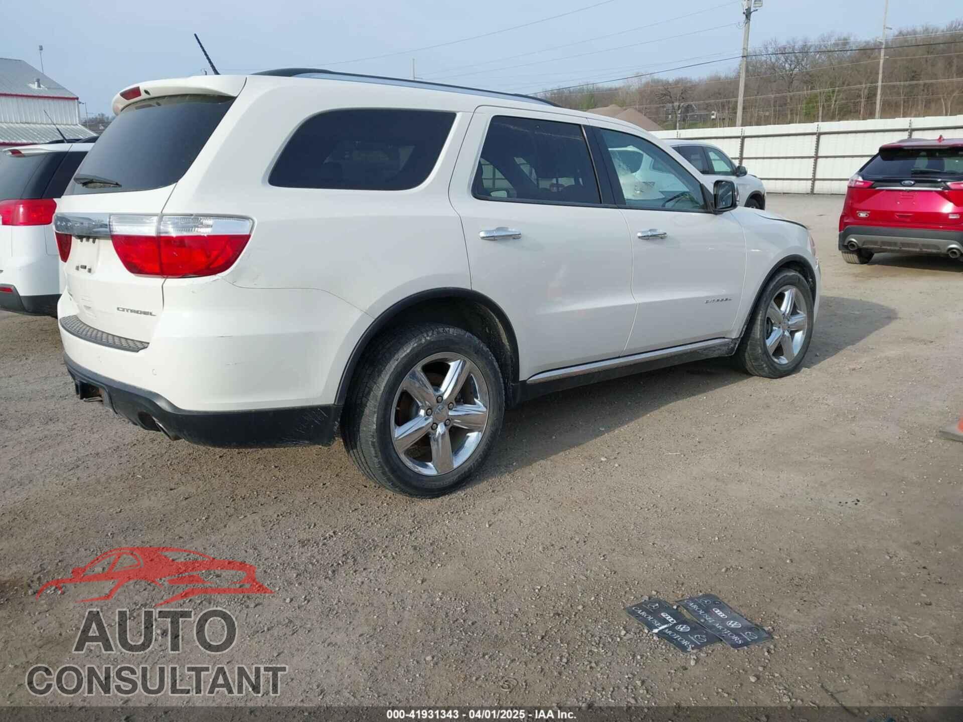 DODGE DURANGO 2012 - 1C4SDJET7CC286146