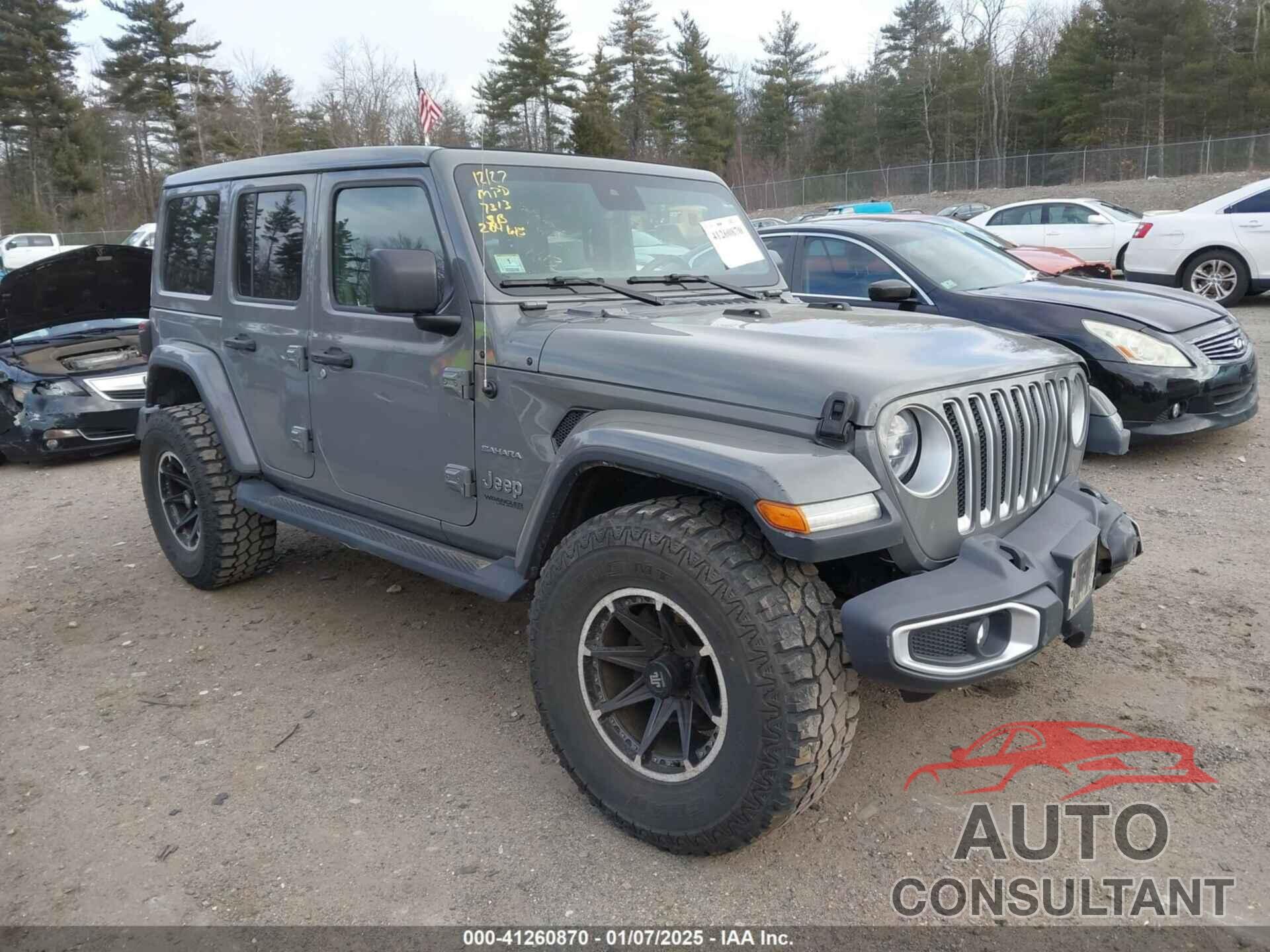 JEEP WRANGLER UNLIMITED 2020 - 1C4HJXEG4LW317313