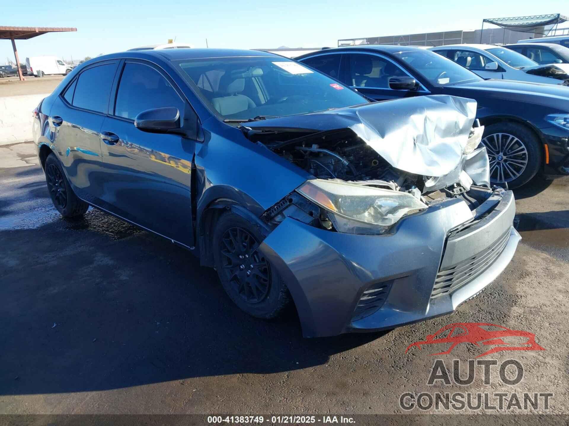 TOYOTA COROLLA 2014 - 2T1BURHE2EC216284