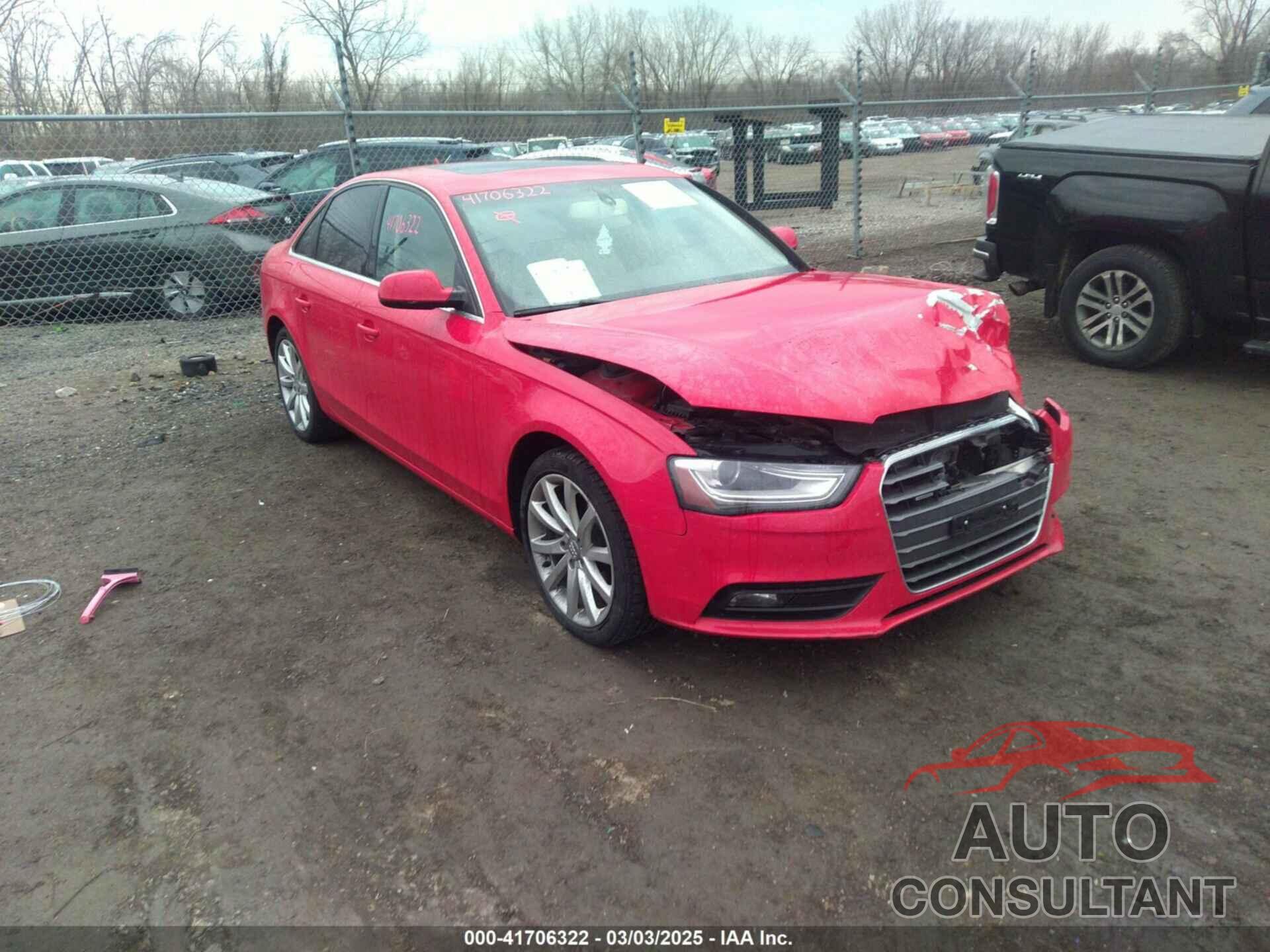 AUDI A4 2013 - WAUFFAFL5DN028947