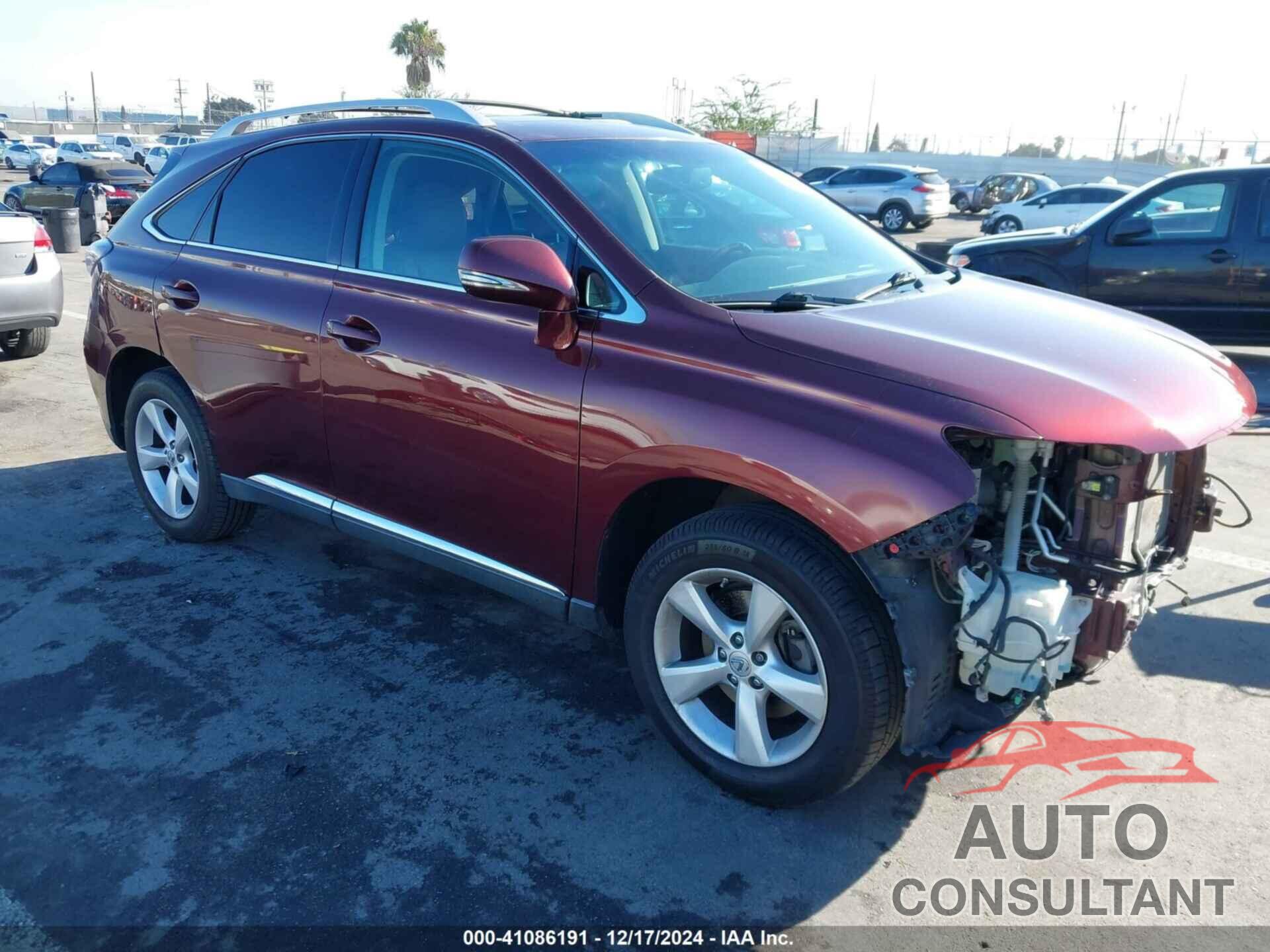 LEXUS RX 350 2013 - 2T2BK1BA4DC179567