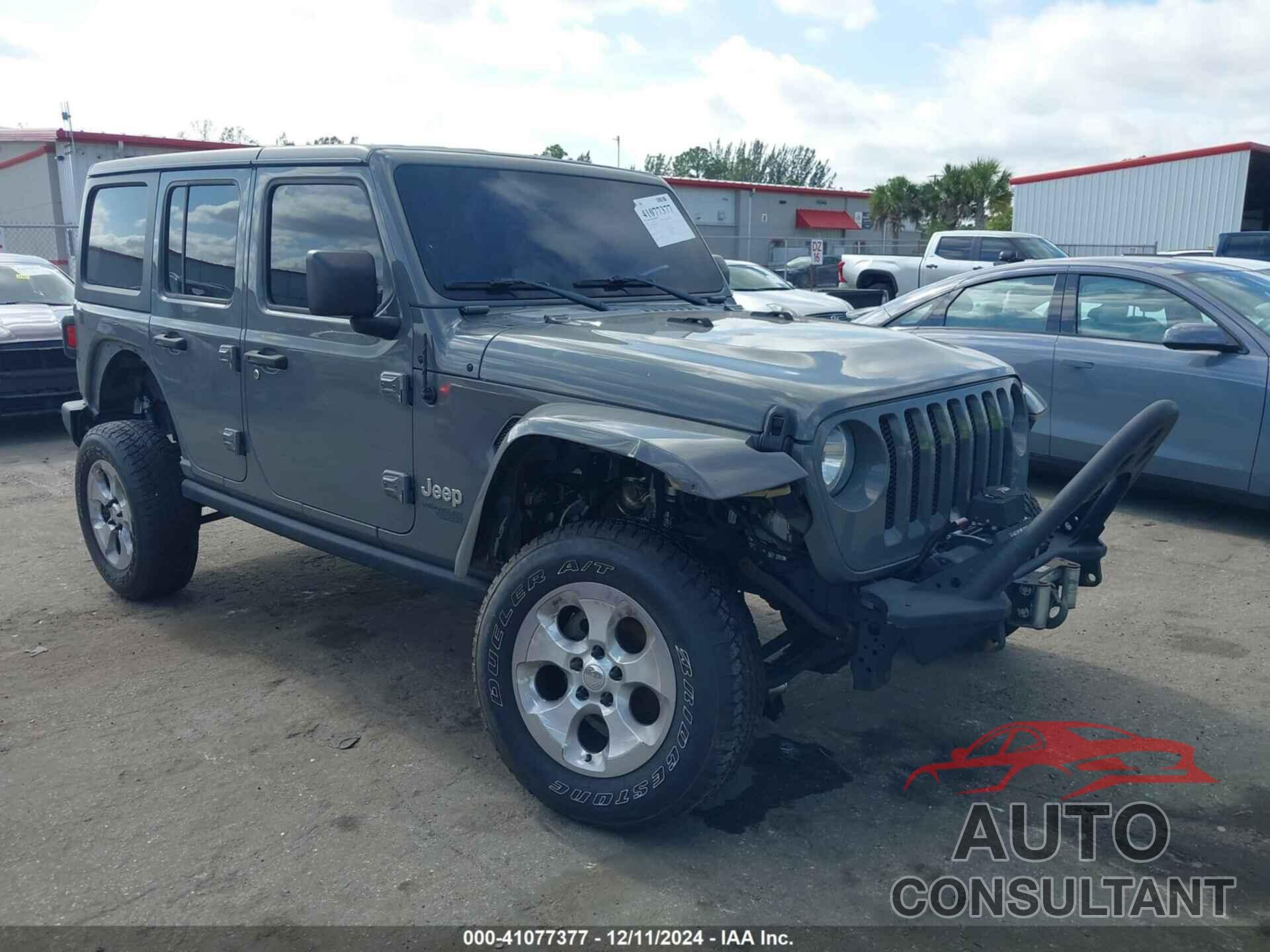 JEEP WRANGLER UNLIMITED 2019 - 1C4HJXDG9KW684689