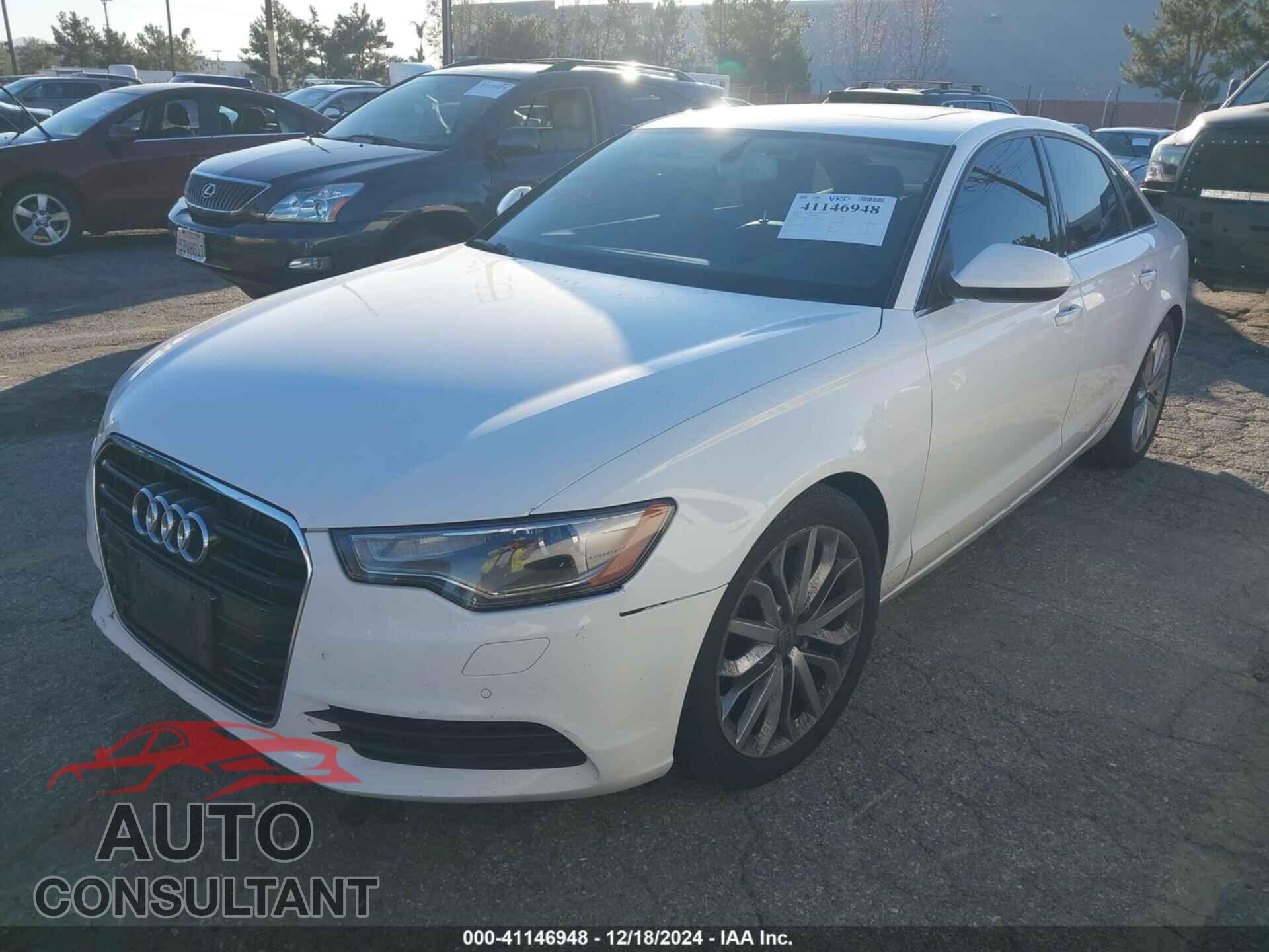 AUDI A6 2013 - WAUDFAFC3DN077183