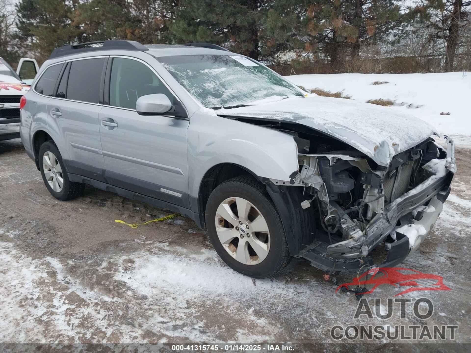 SUBARU OUTBACK 2012 - 4S4BRCKCXC3214998