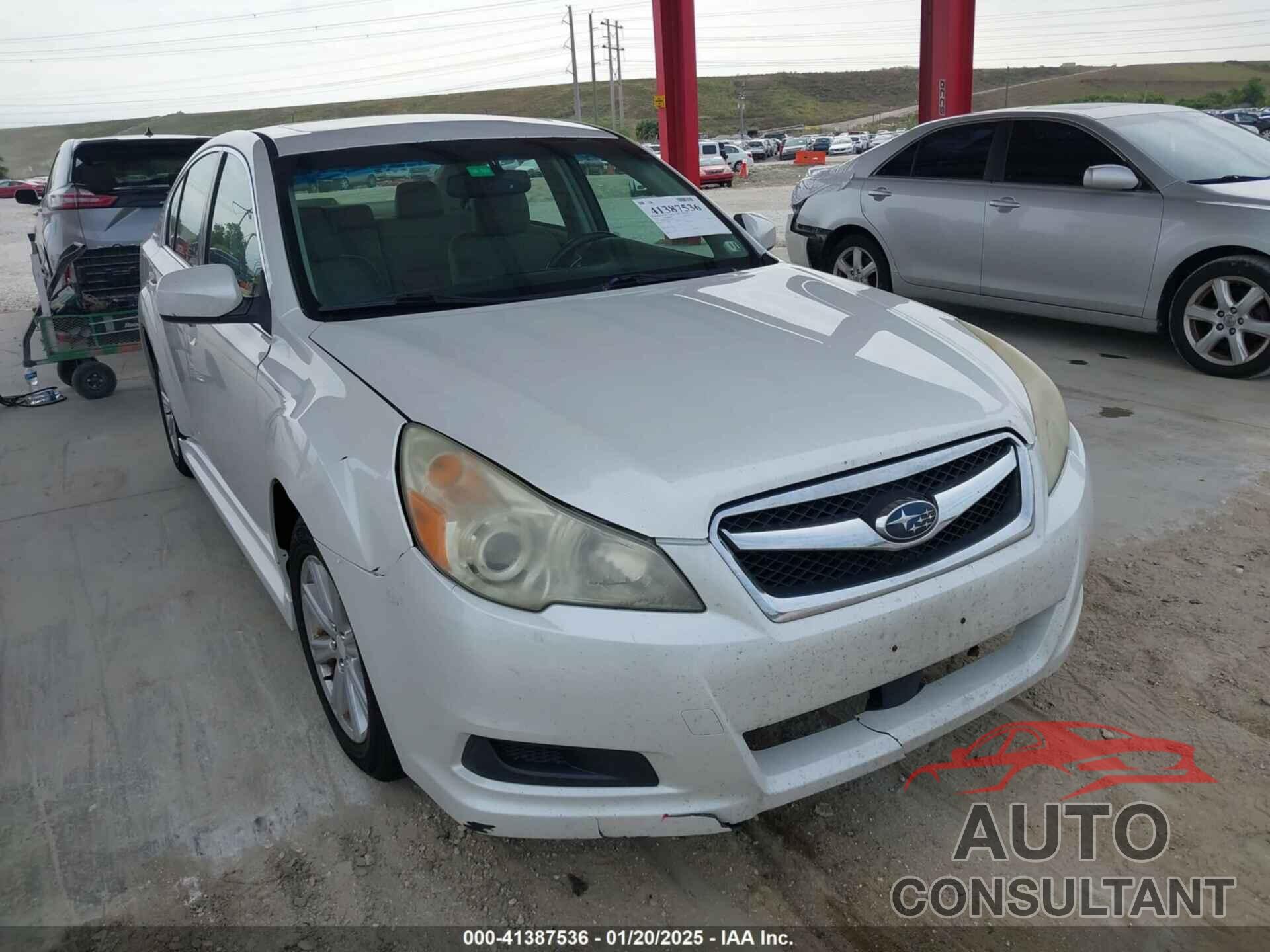 SUBARU LEGACY 2011 - 4S3BMCG63B3223952