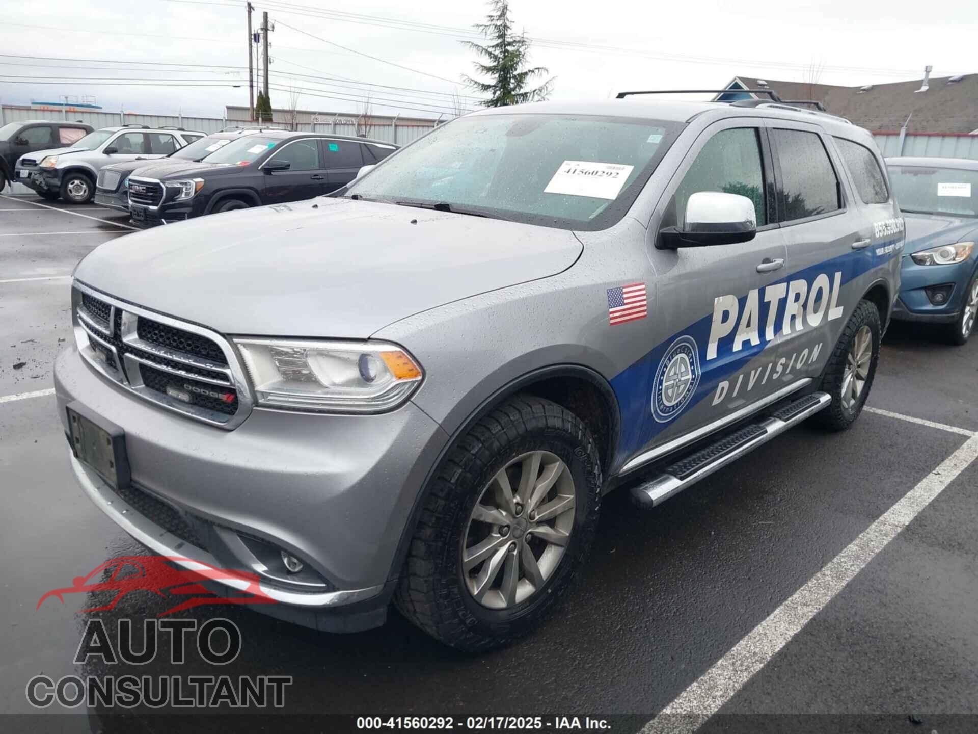 DODGE DURANGO 2017 - 1C4RDJAG8HC691690