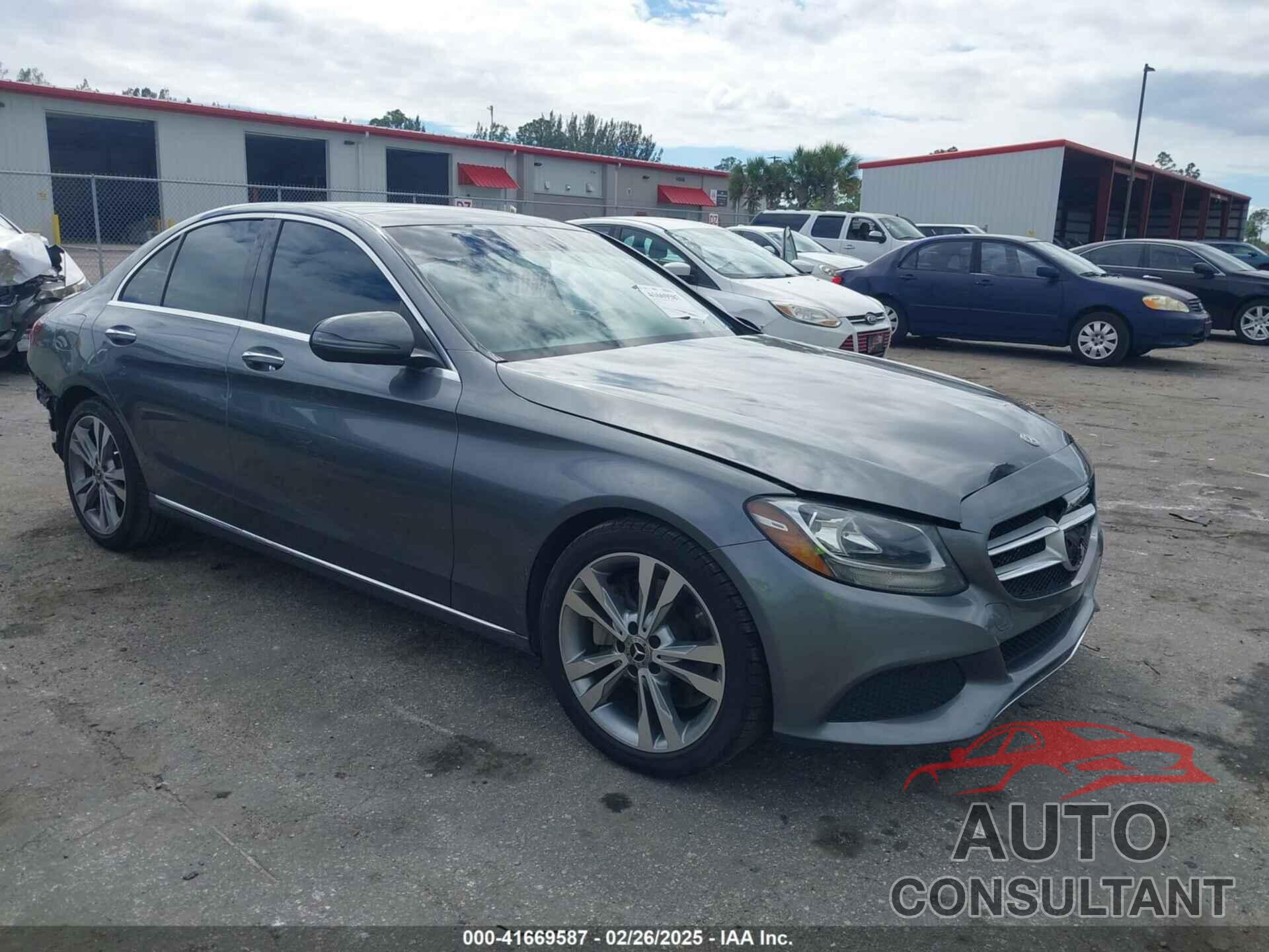 MERCEDES-BENZ C 300 2018 - WDDWF4JB3JR319170