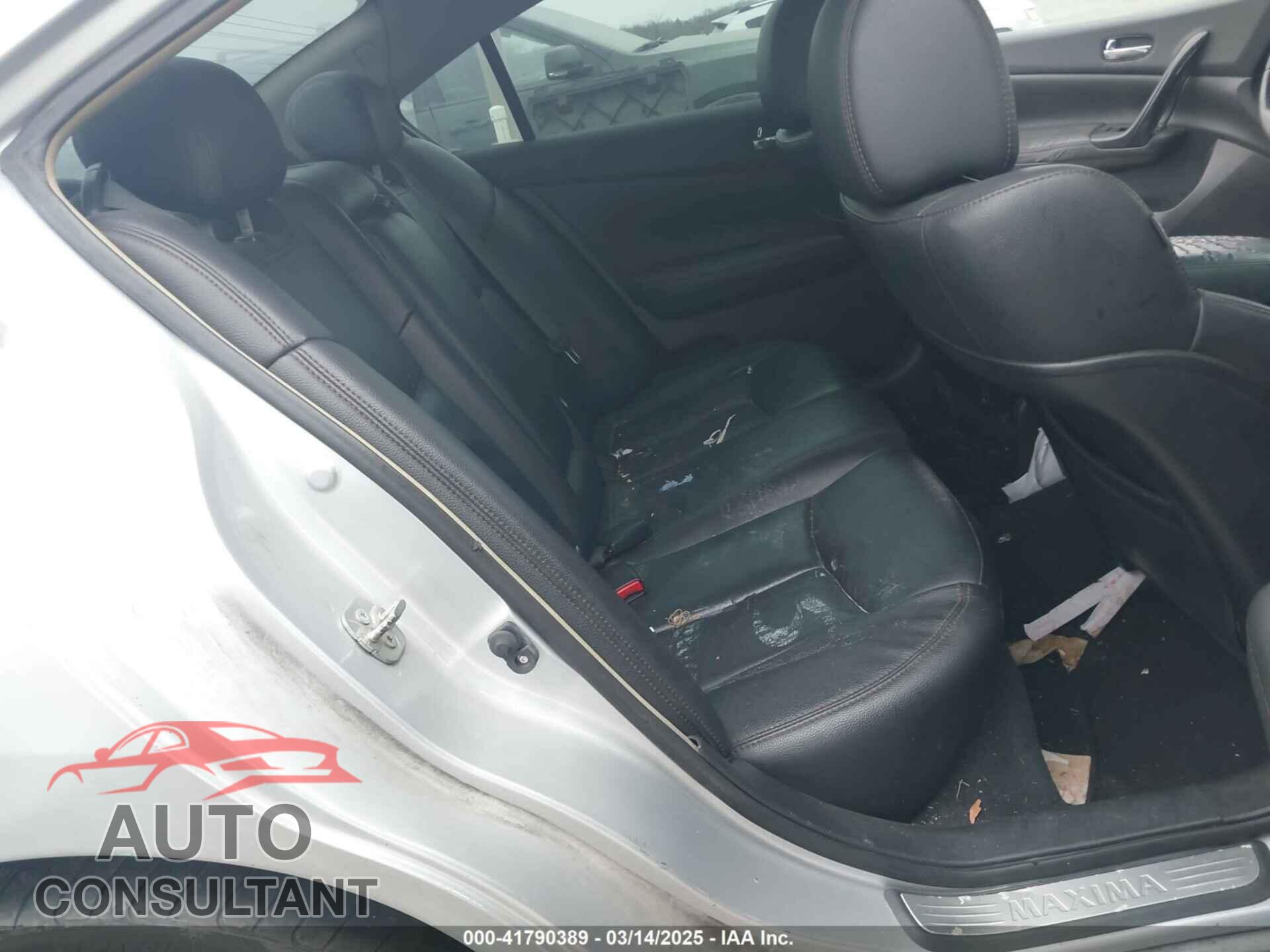NISSAN MAXIMA 2011 - 1N4AA5AP1BC838961