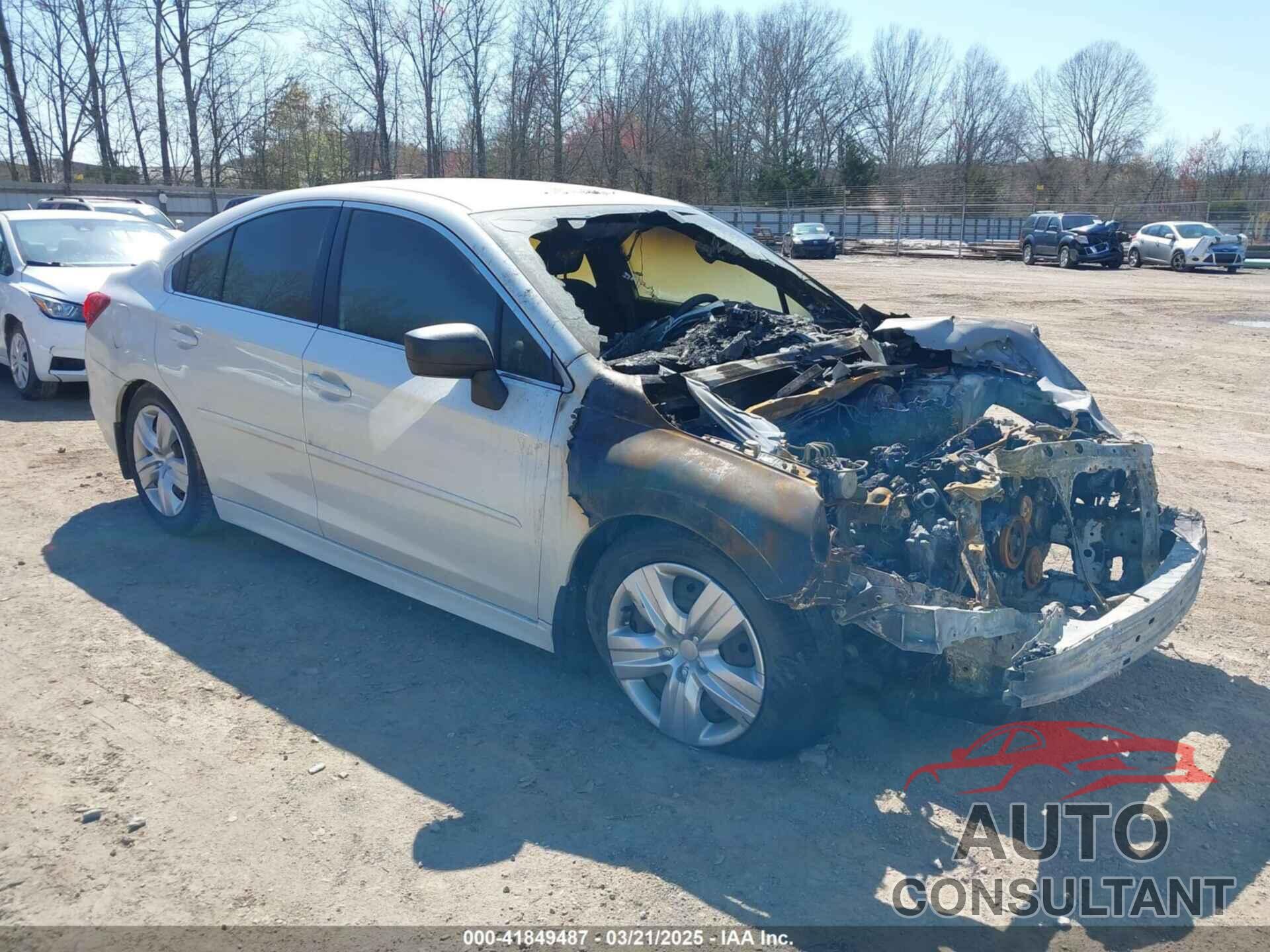 SUBARU LEGACY 2016 - 4S3BNAA62G3007219