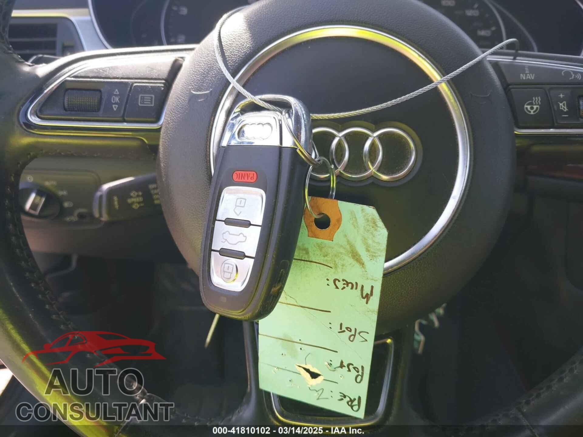 AUDI A6 2015 - WAUGFAFC8FN044809