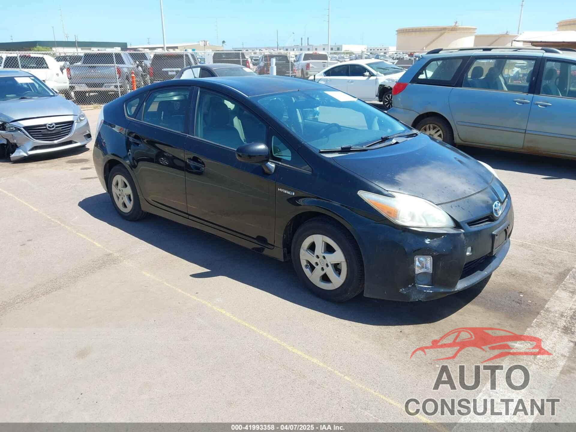 TOYOTA PRIUS 2010 - JTDKN3DU8A0216303