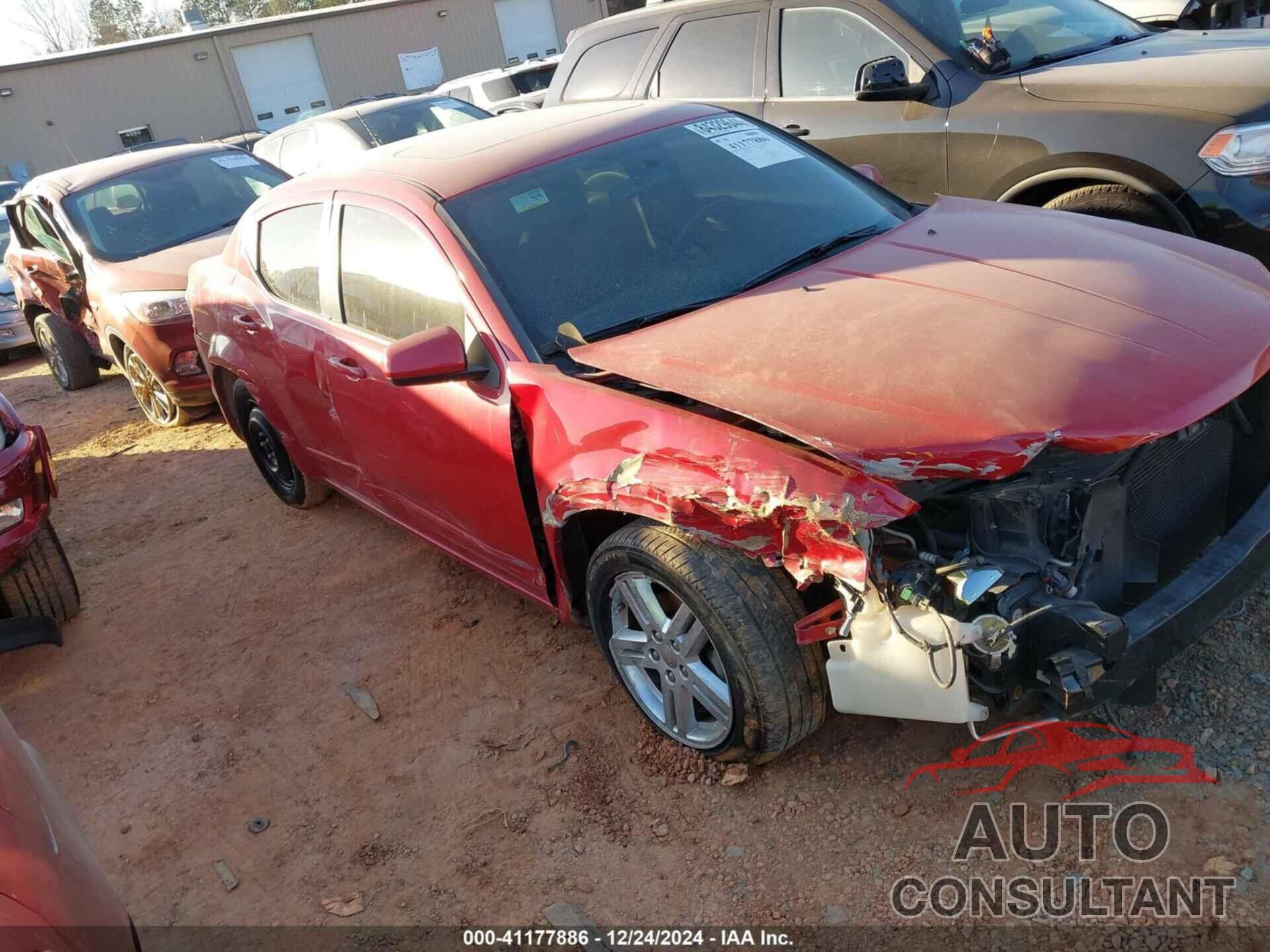 DODGE AVENGER 2013 - 1C3CDZCG5DN709728
