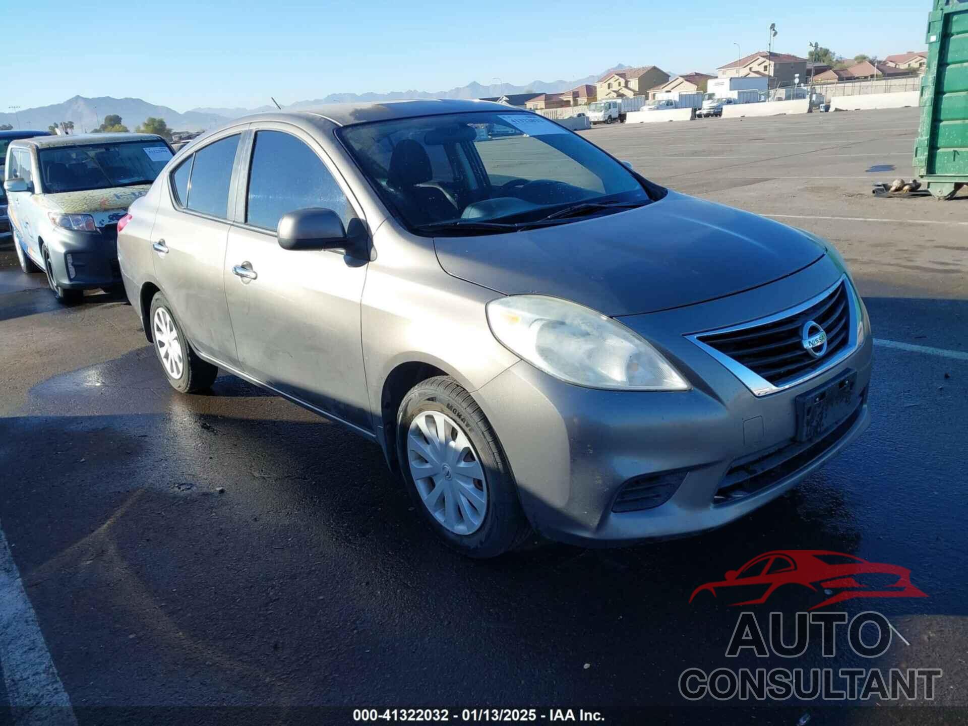 NISSAN VERSA 2012 - 3N1CN7APXCL910221