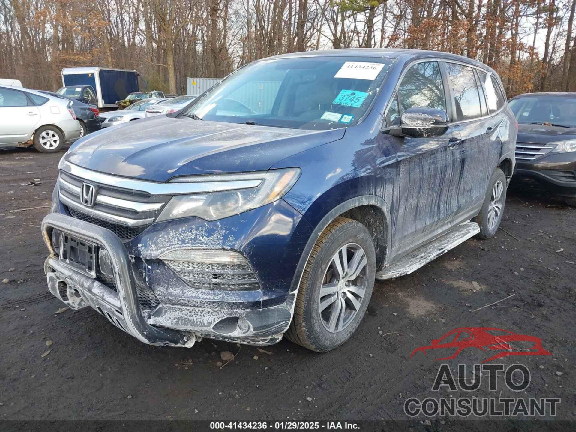 HONDA PILOT 2016 - 5FNYF6H55GB050666