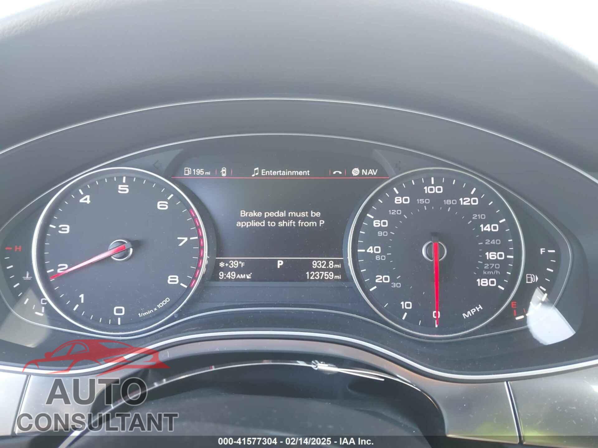 AUDI A6 2012 - WAUHGAFC8CN112409