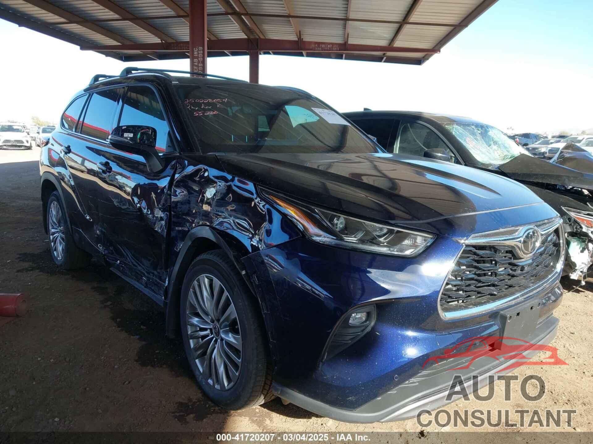 TOYOTA HIGHLANDER 2022 - 5TDFZRBH4NS234864