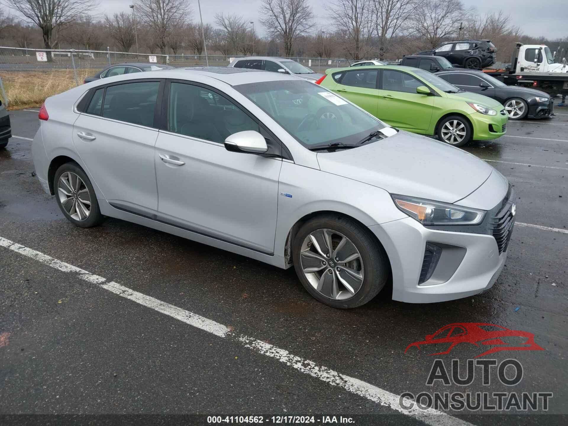 HYUNDAI IONIQ HYBRID 2018 - KMHC85LC9JU087279