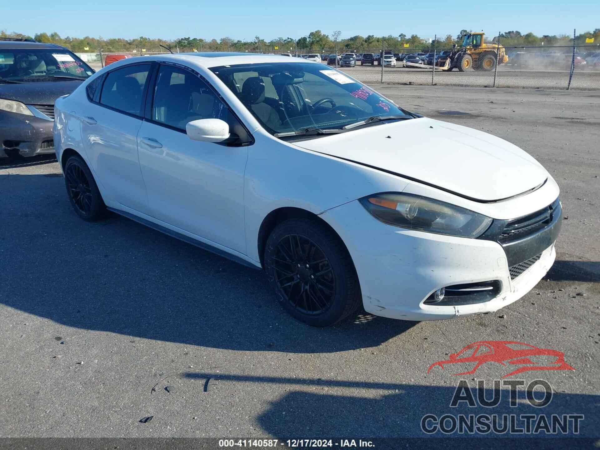 DODGE DART 2015 - 1C3CDFBB4FD174677