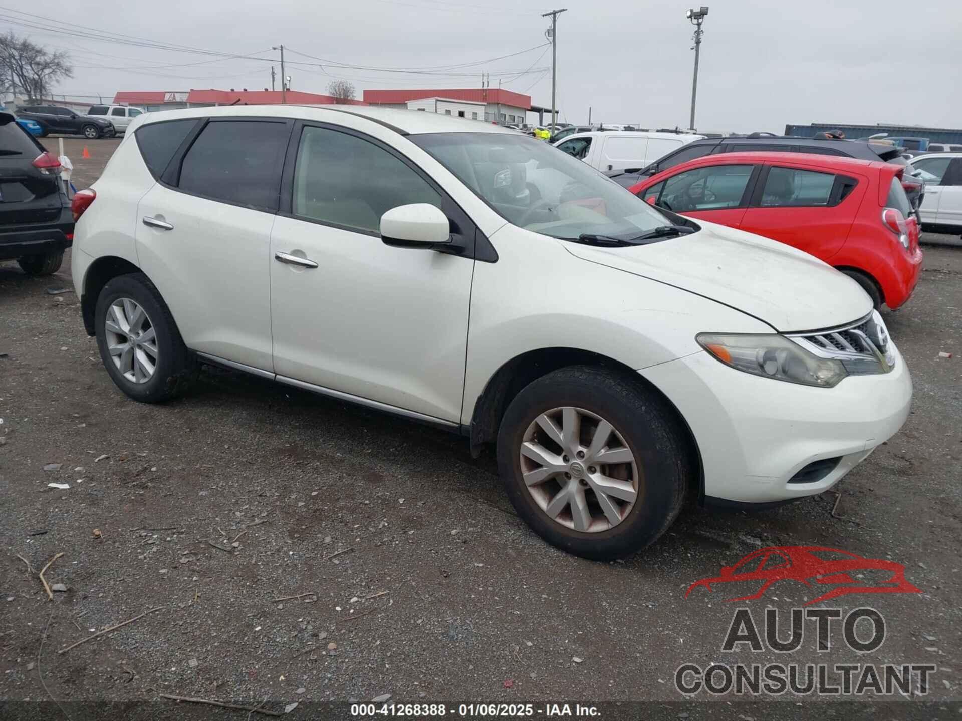 NISSAN MURANO 2011 - JN8AZ1MU0BW069109