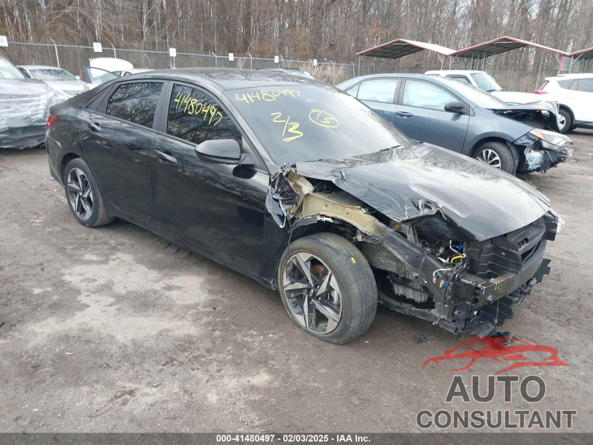HYUNDAI ELANTRA 2023 - KMHLS4AG3PU412731