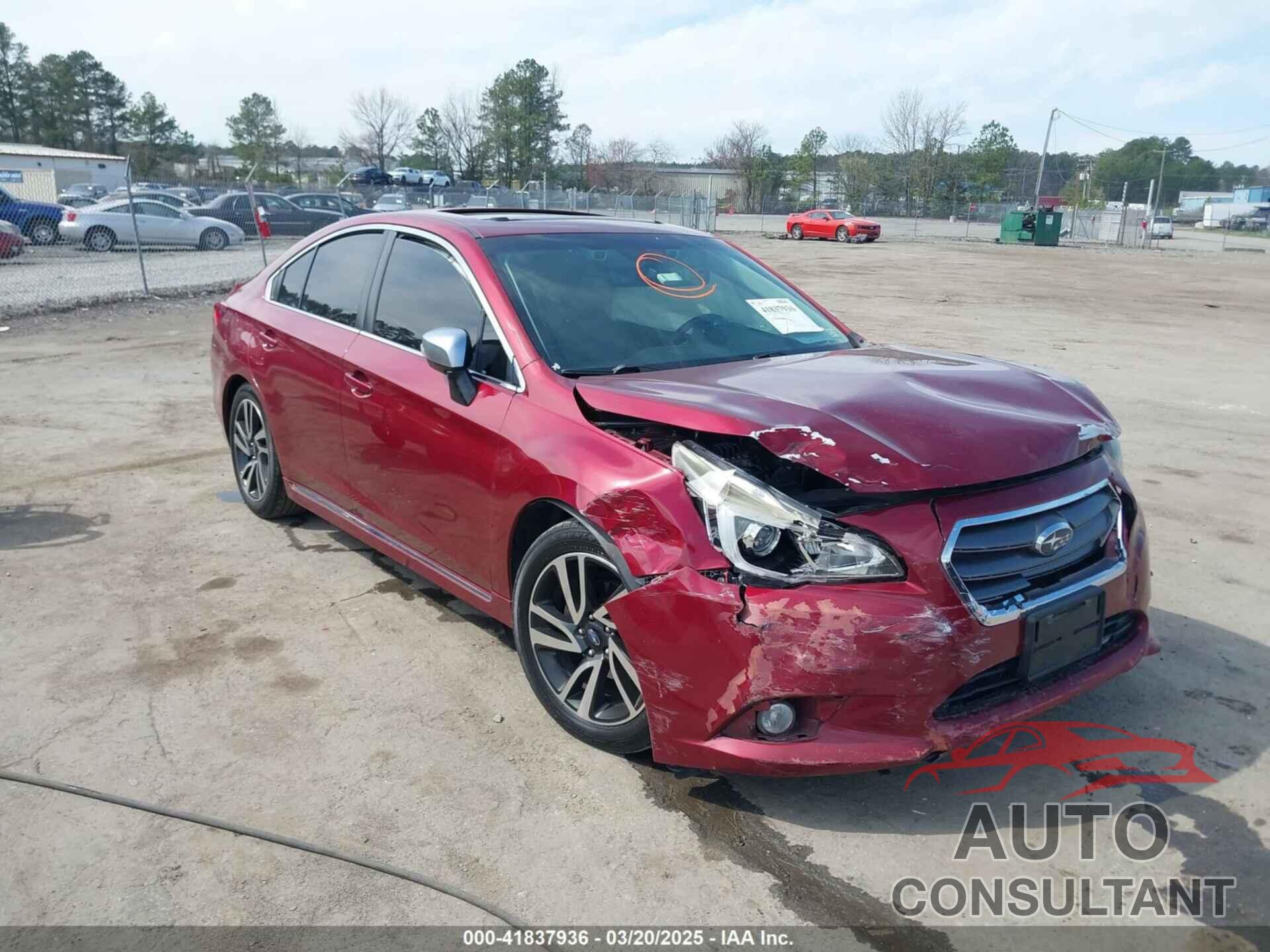 SUBARU LEGACY 2017 - 4S3BNAK67H3065620