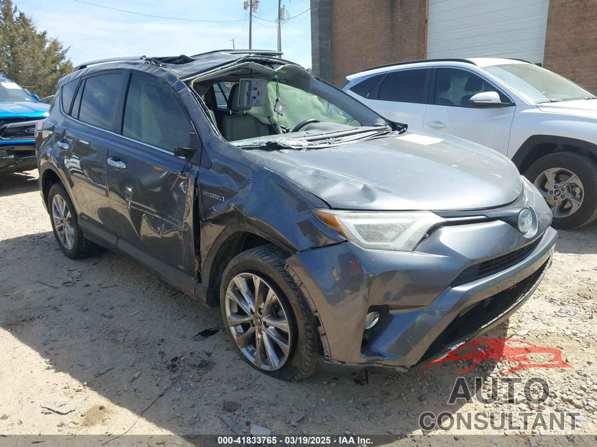 TOYOTA RAV4 HYBRID 2016 - JTMDJREV7GD047729