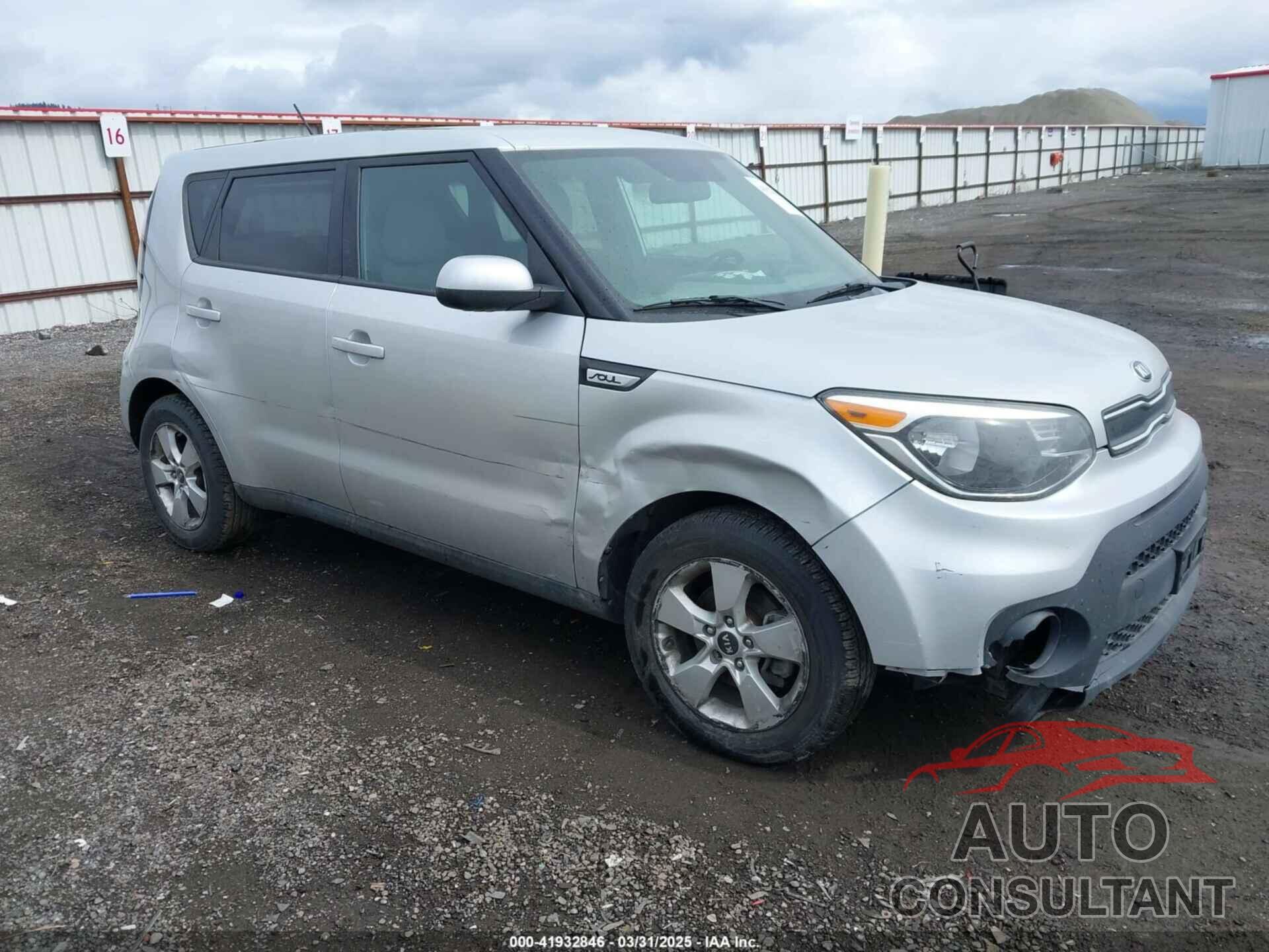 KIA SOUL 2019 - KNDJN2A24K7676852