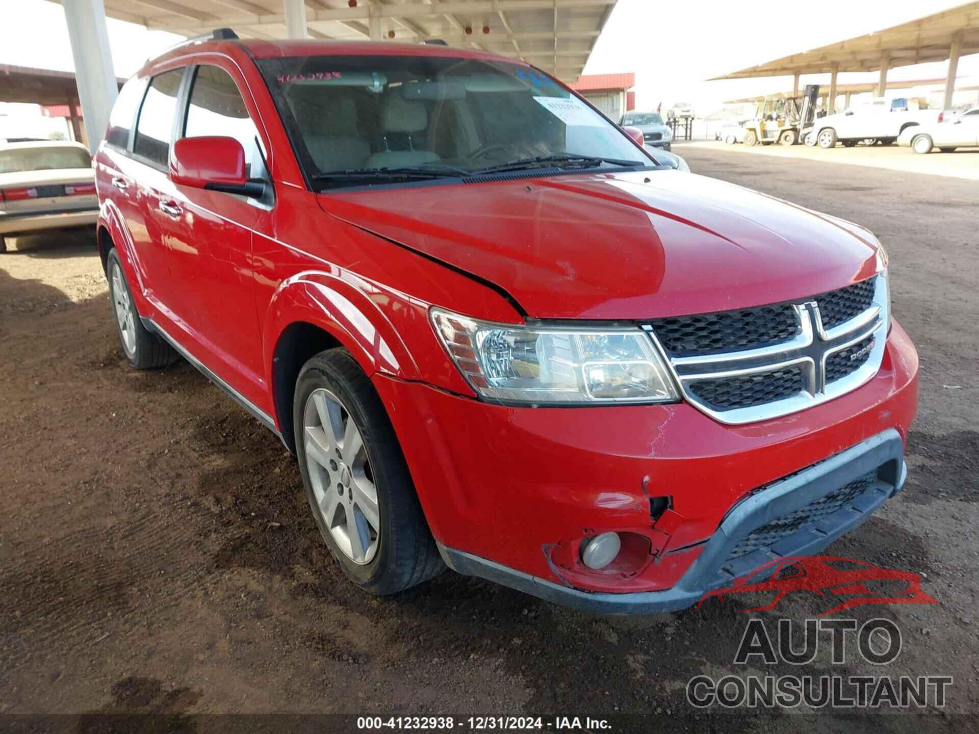 DODGE JOURNEY 2013 - 3C4PDCDG1DT502102