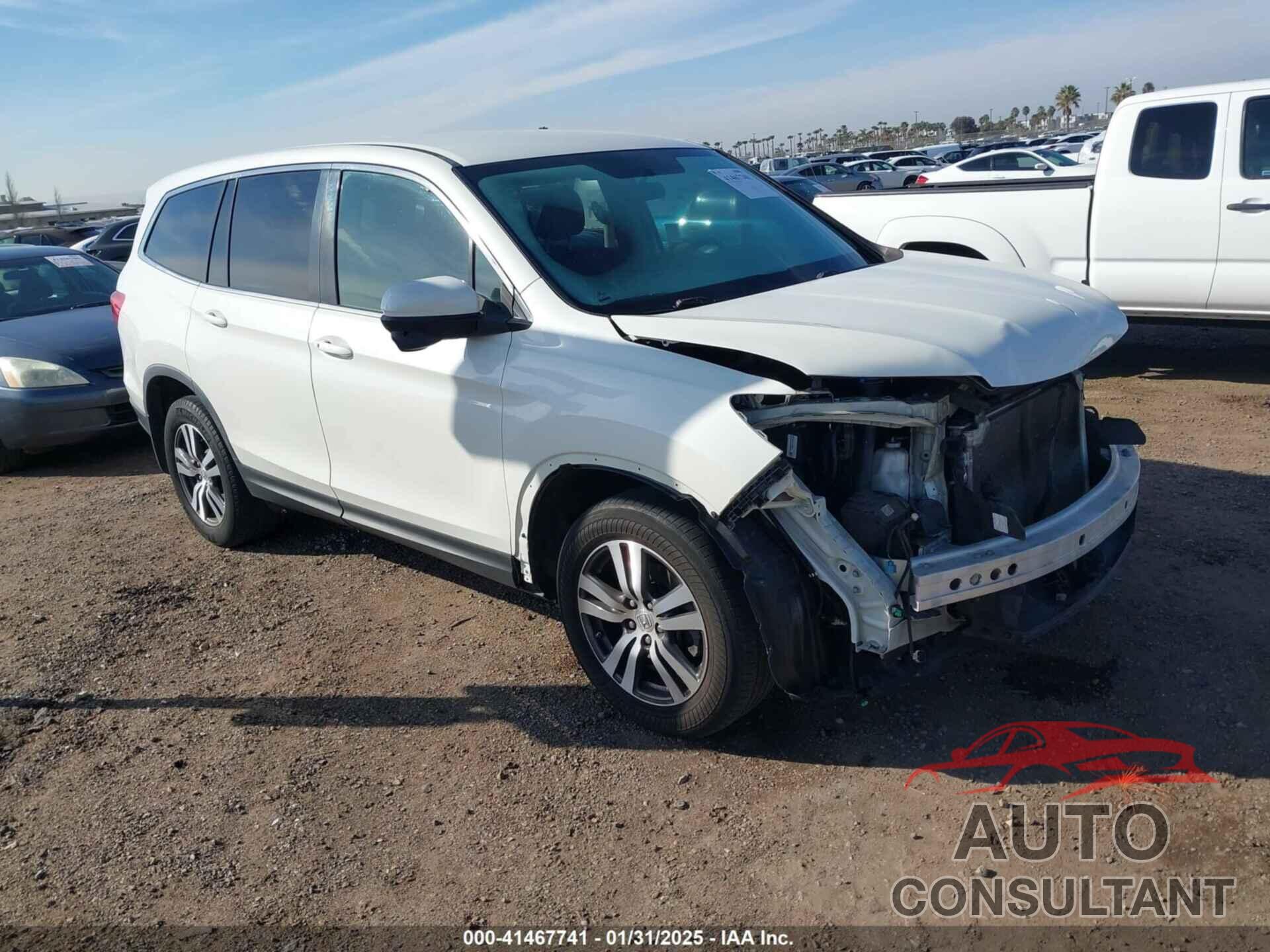 HONDA PILOT 2018 - 5FNYF5H39JB003706