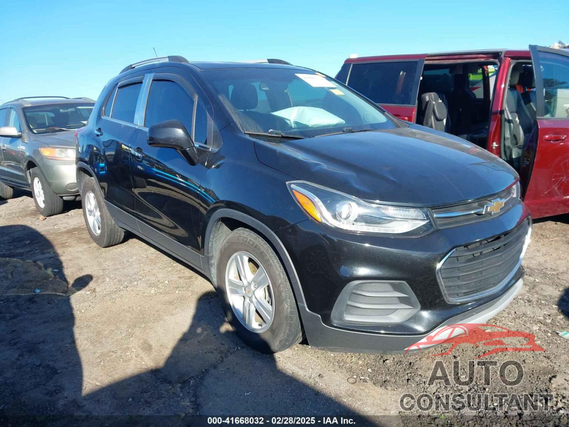 CHEVROLET TRAX 2019 - KL7CJLSB7KB825323