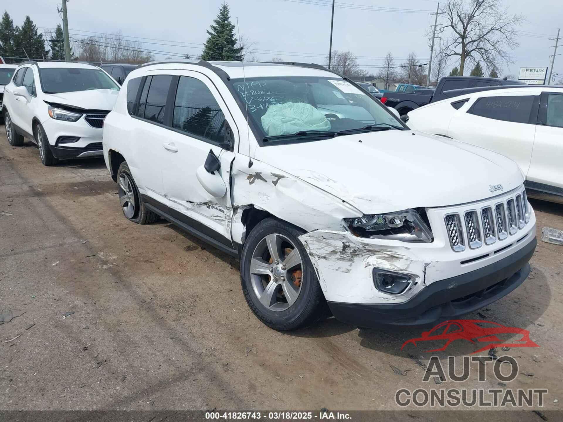 JEEP COMPASS 2016 - 1C4NJCEA2GD763176