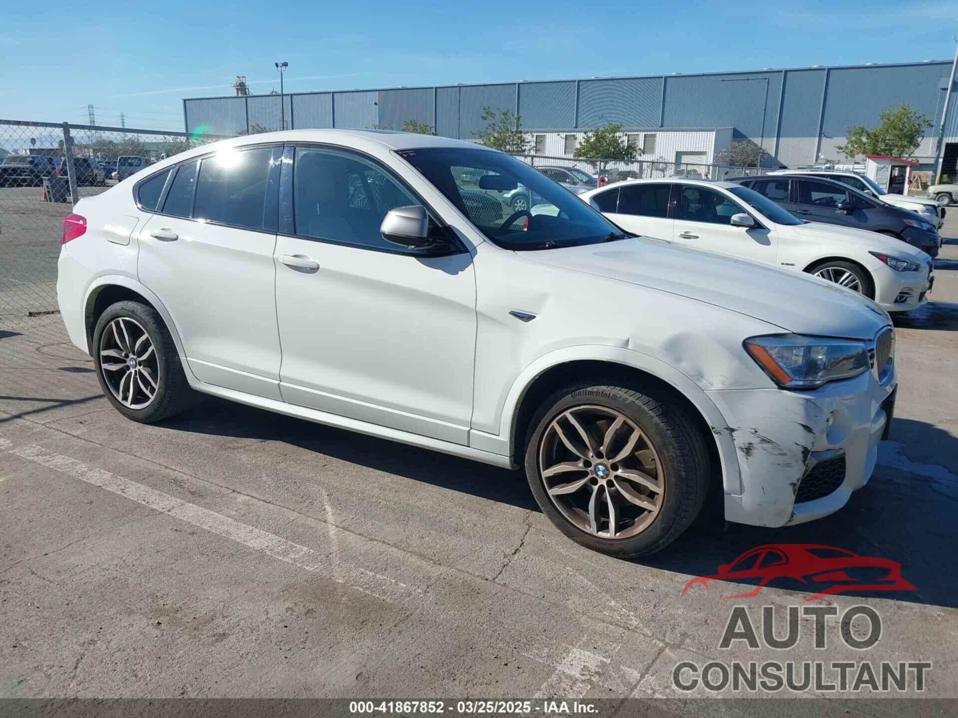 BMW X4 2017 - 5UXXW7C59H0U25191
