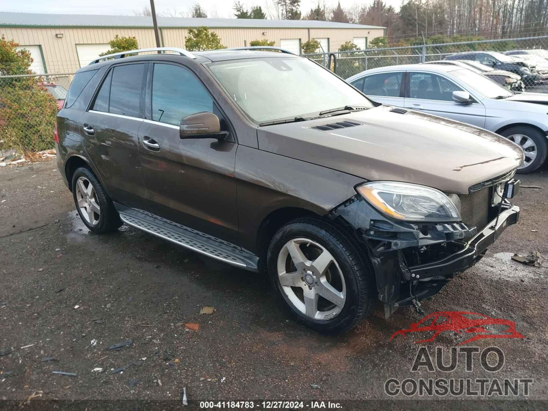 MERCEDES-BENZ ML 350 2014 - 4JGDA5HB4EA272100
