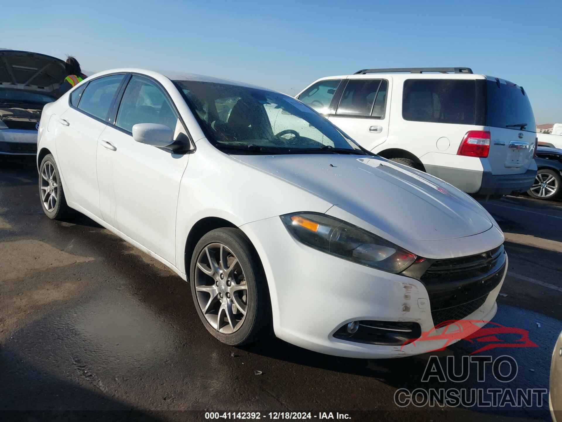 DODGE DART 2015 - 1C3CDFBBXFD118842